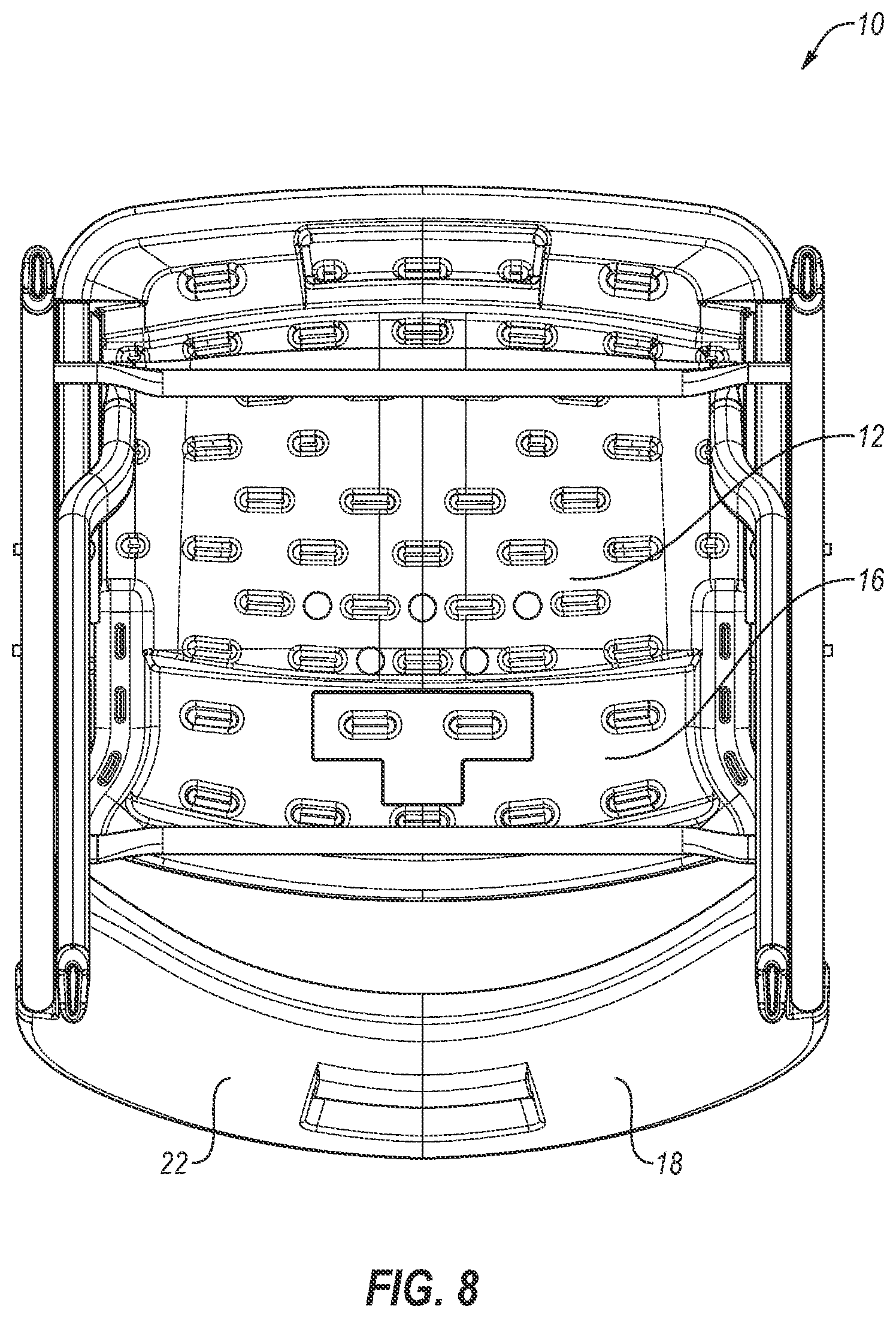 Patent US12564264 Figure 8 – Chair
