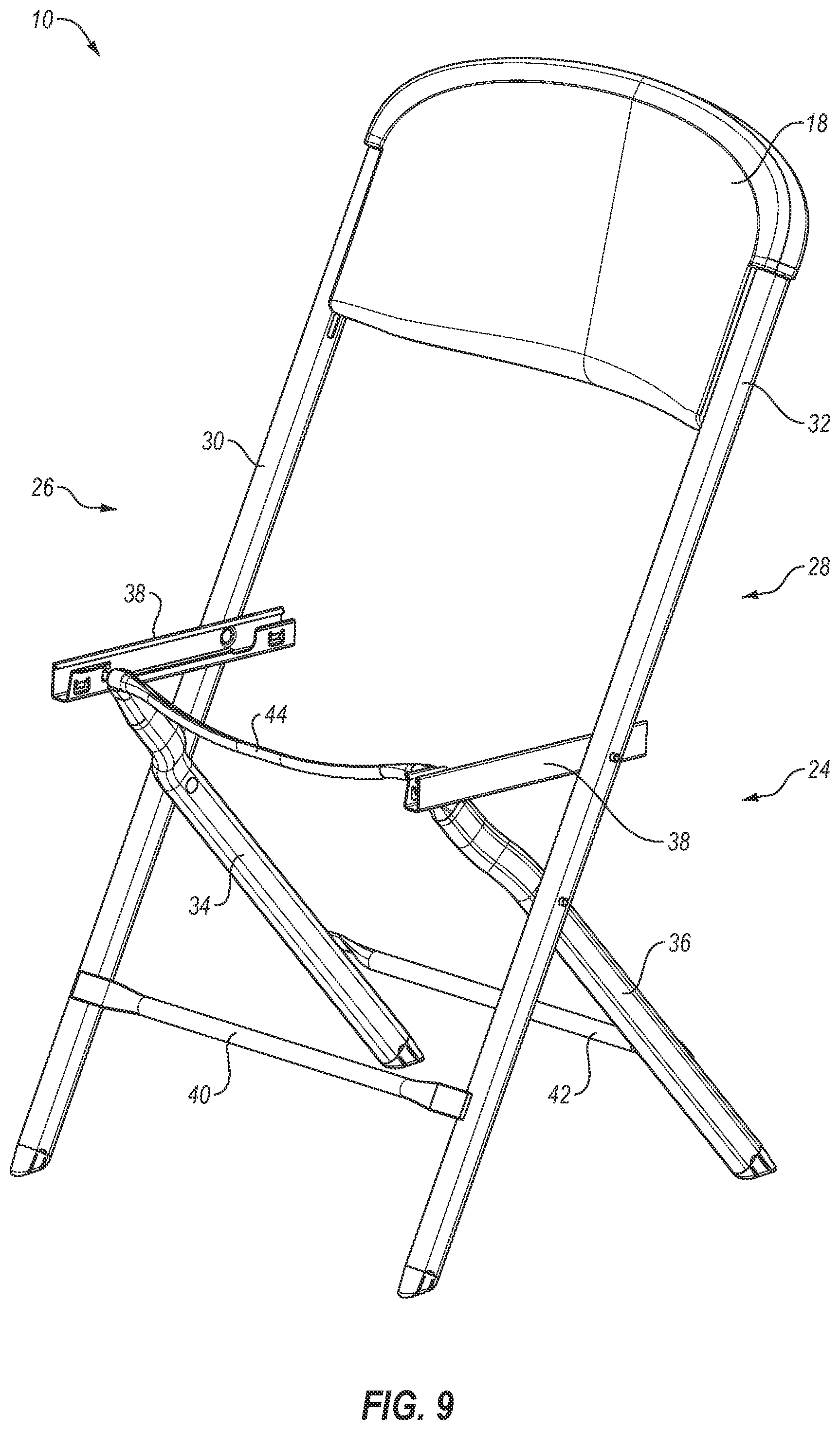 Patent US12564264 Figure 9 – Chair