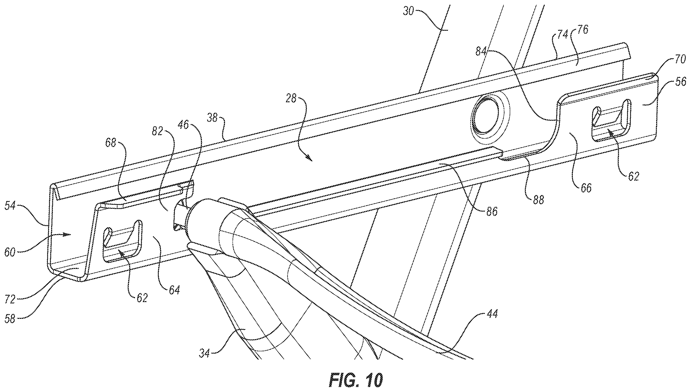 Patent US12564264 Figure 10 – Chair