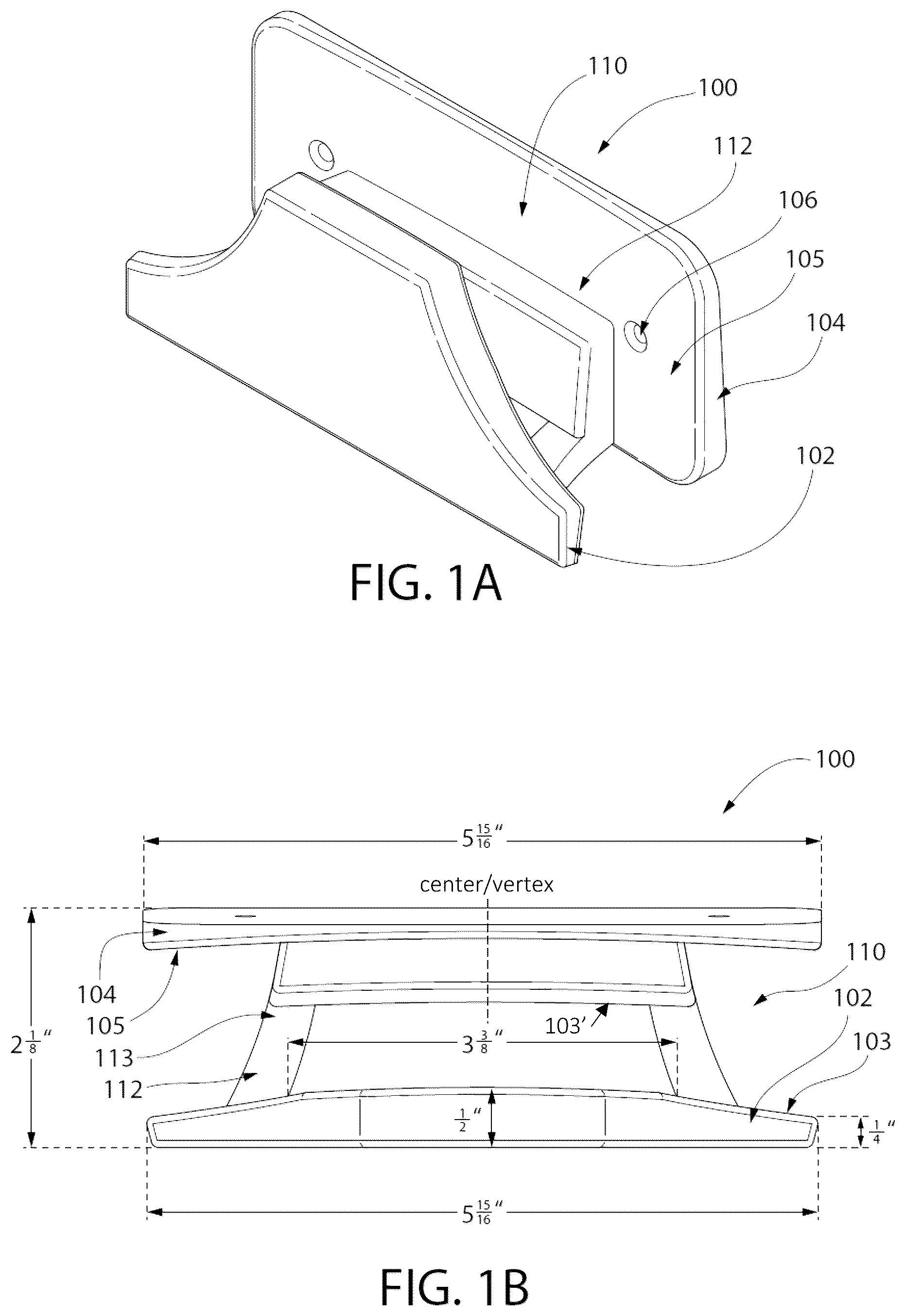 Patent US12564265 Figure 1 – Universal back of chair hanger