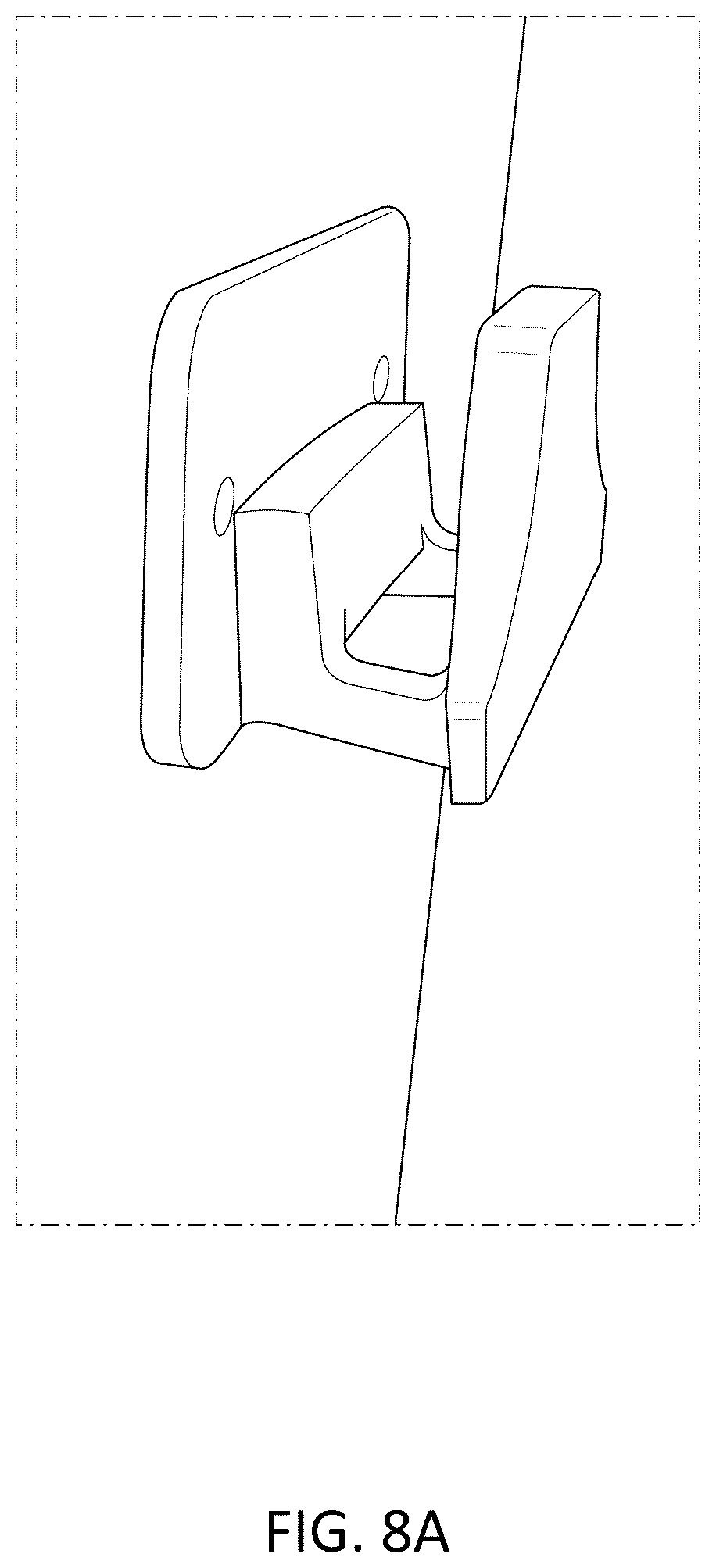 Patent US12564265 Figure 10 – Universal back of chair hanger