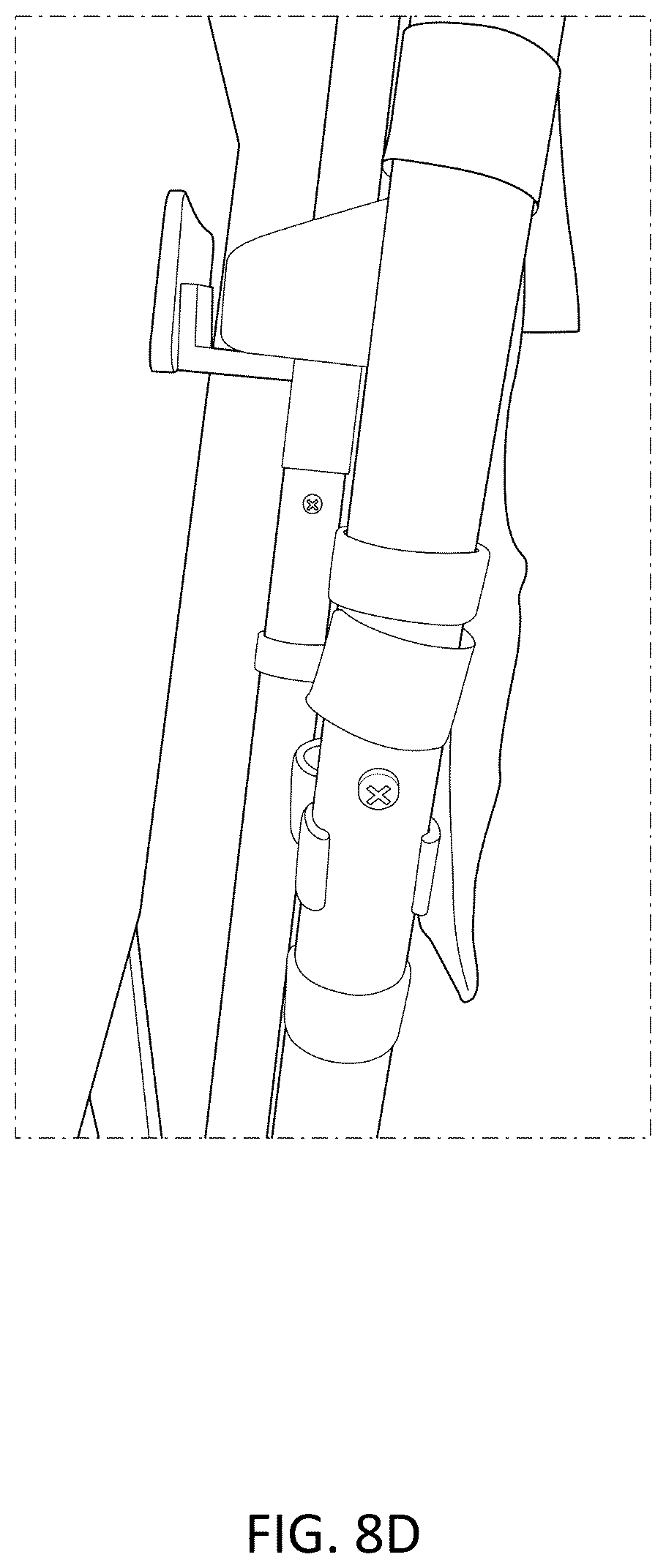 Patent US12564265 Figure 13 – Universal back of chair hanger