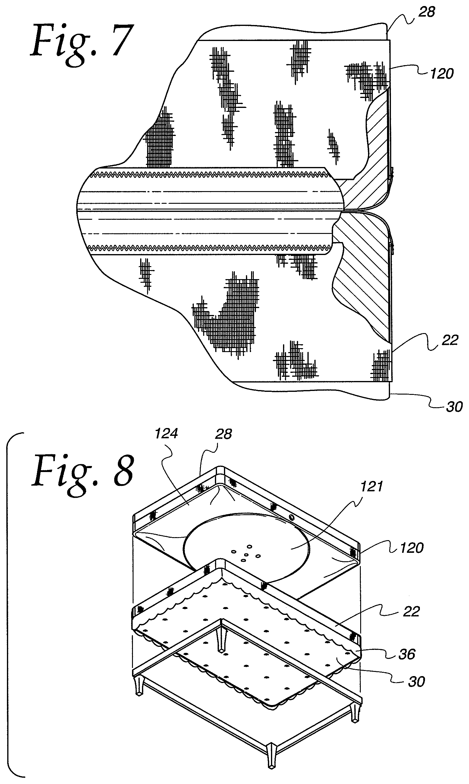 Patent US12564271 Figure 4 – Four-in-one mattress management system