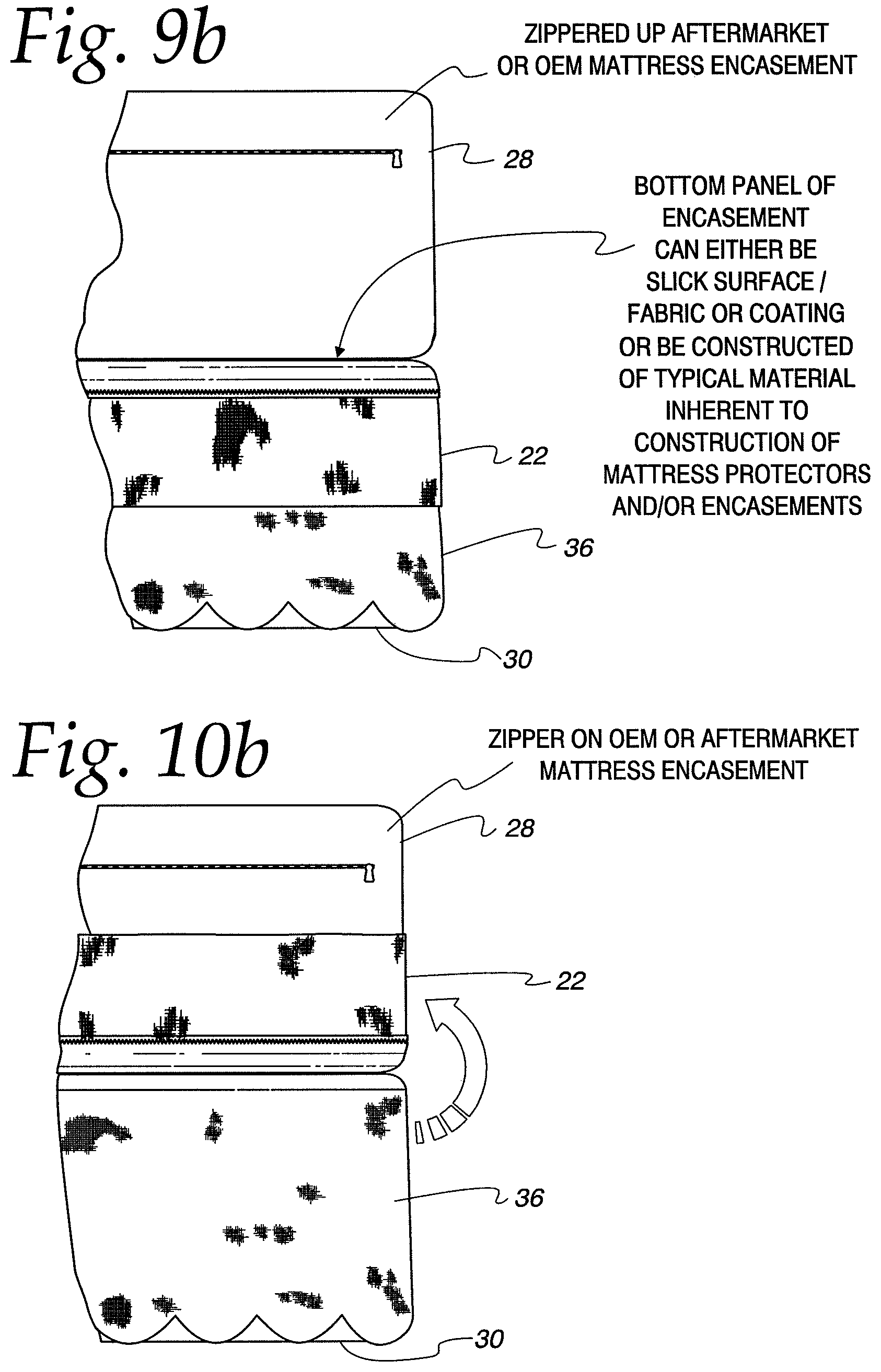 Patent US12564271 Figure 6 – Four-in-one mattress management system
