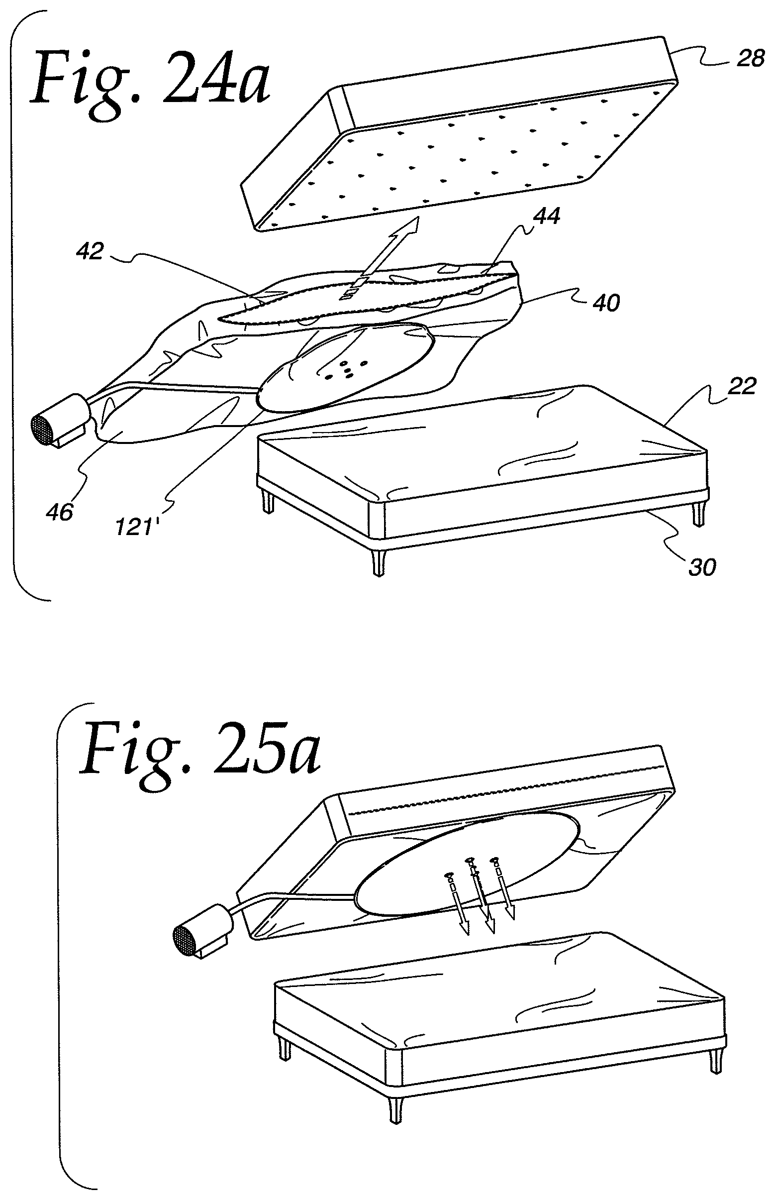 Patent US12564271 Figure 12 – Four-in-one mattress management system