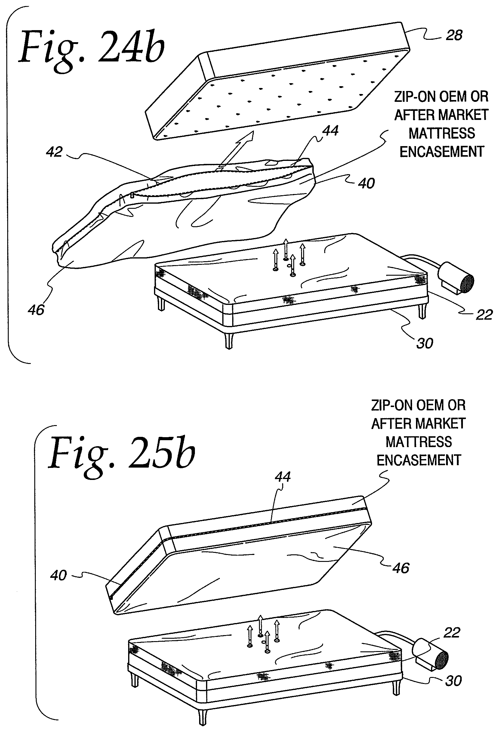 Patent US12564271 Figure 13 – Four-in-one mattress management system