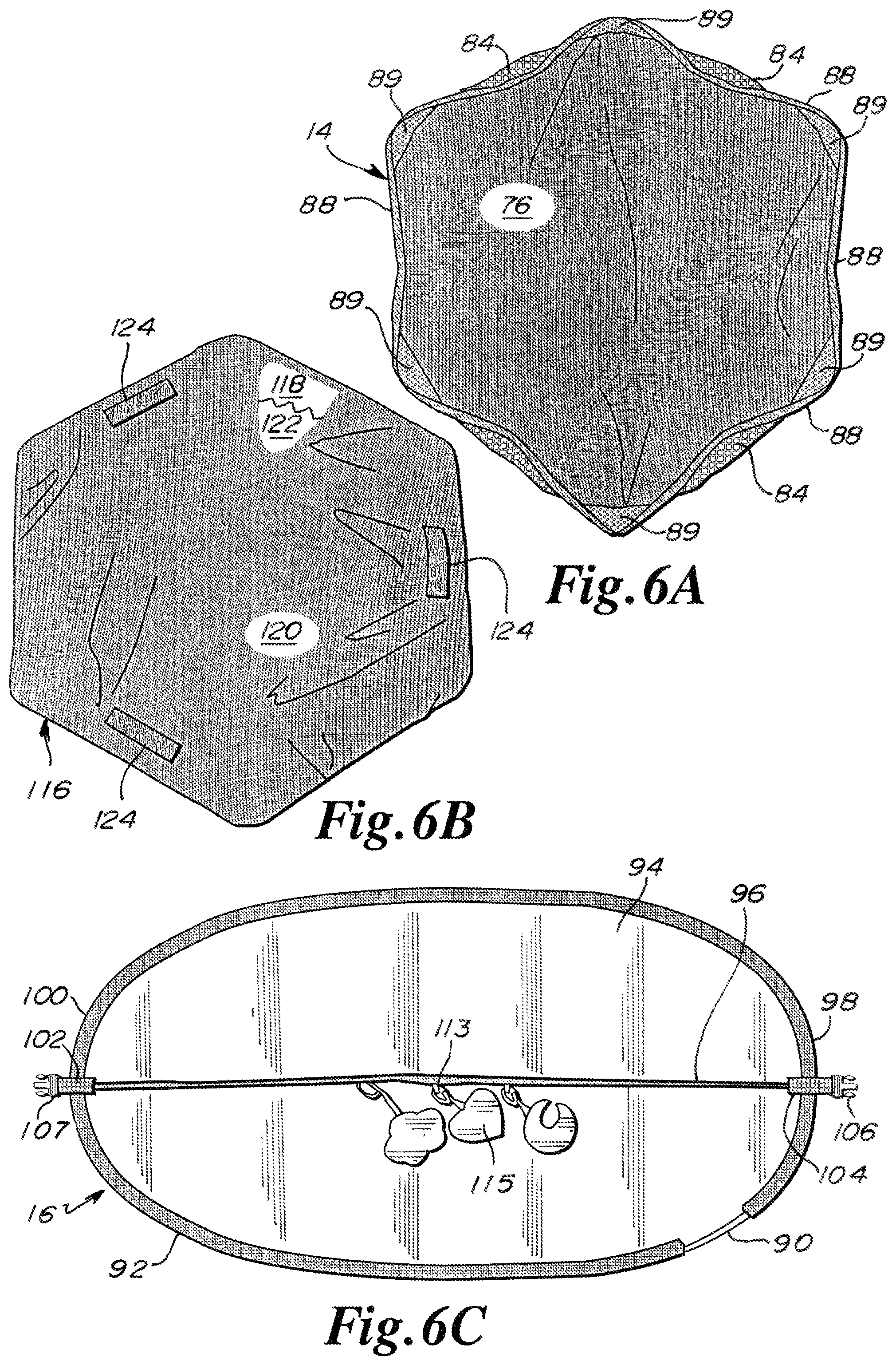 Patent US12564274 Figure 6 – Scissoring bassinet with soft inside and outside