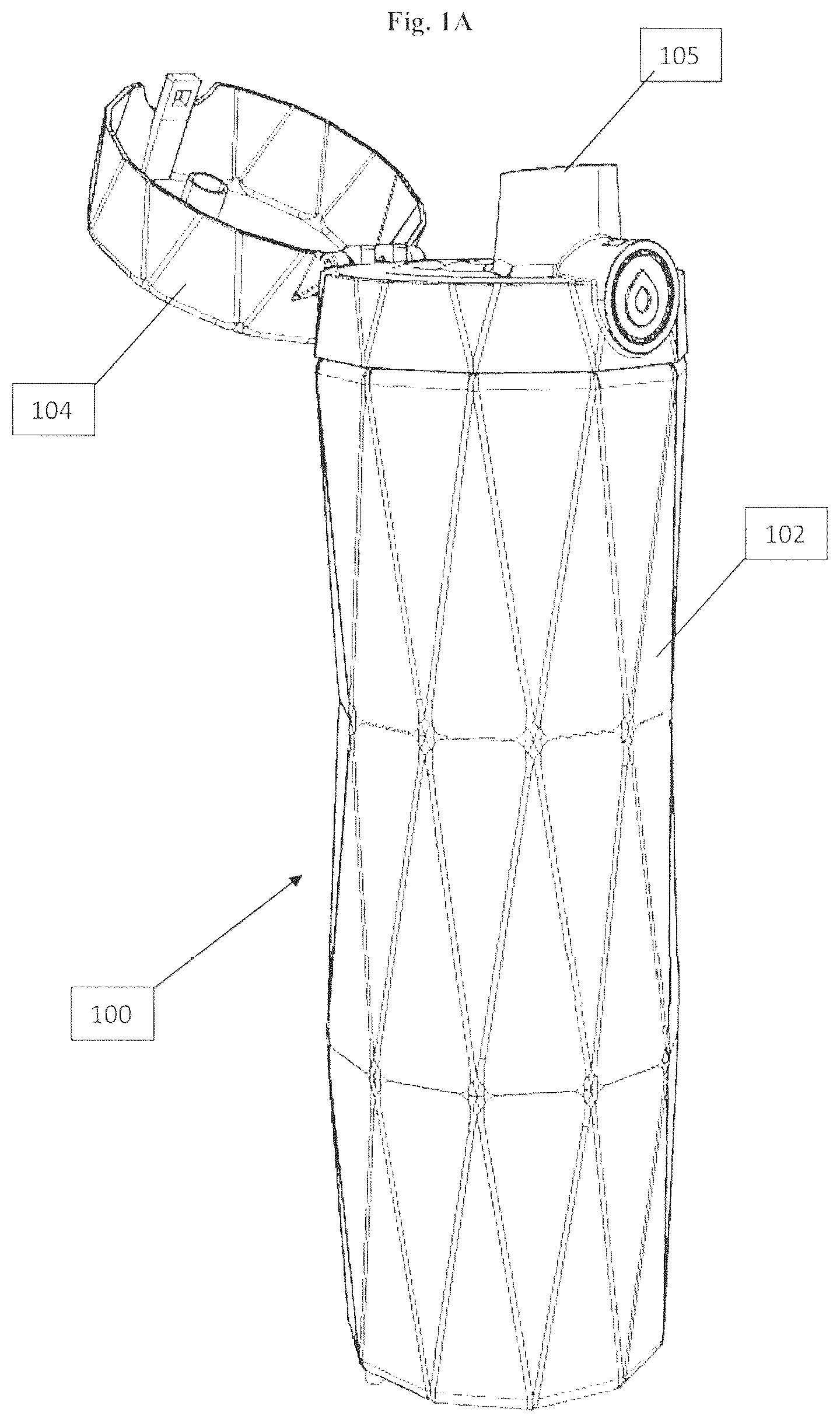 Patent US12564280 Figure 1 – Wireless drink container for monitoring hydration