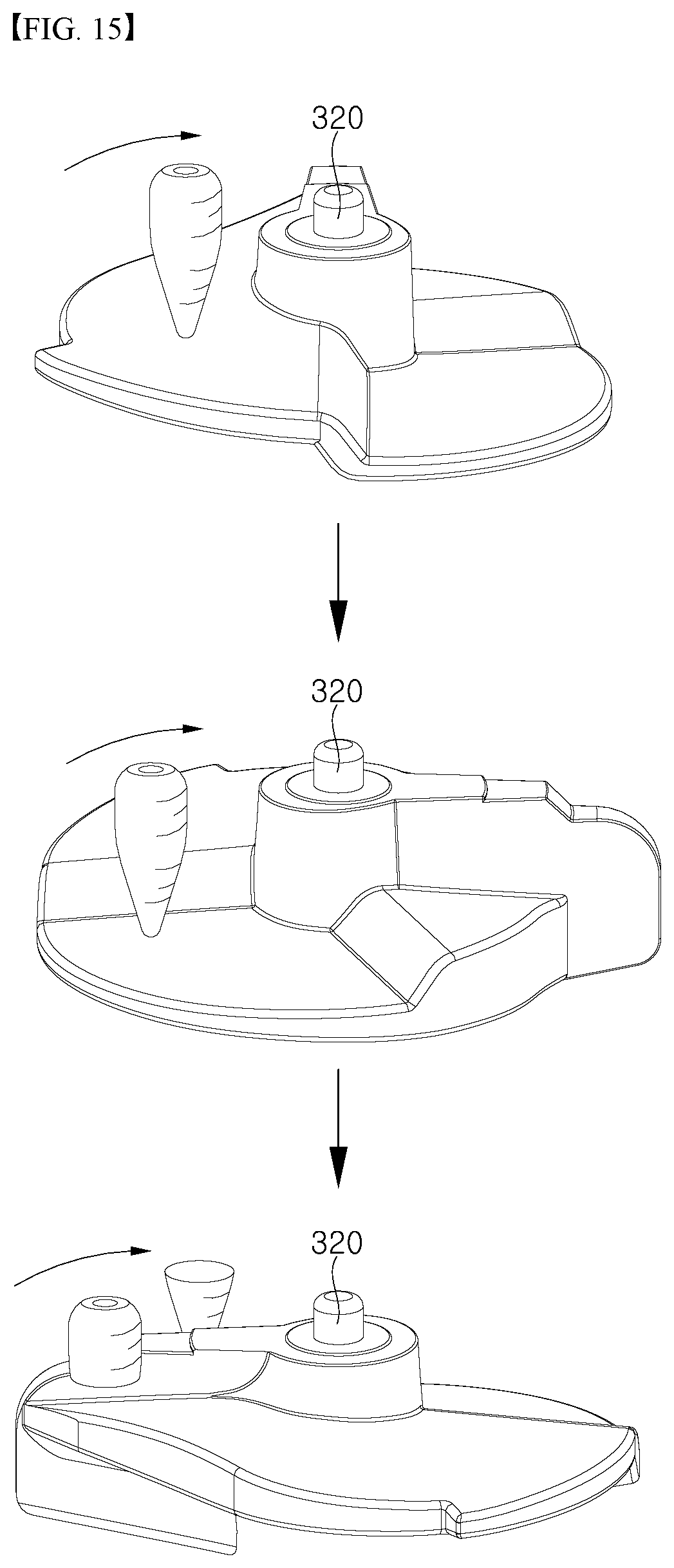 Patent US12564282 Figure 14 – Juice module for juicer