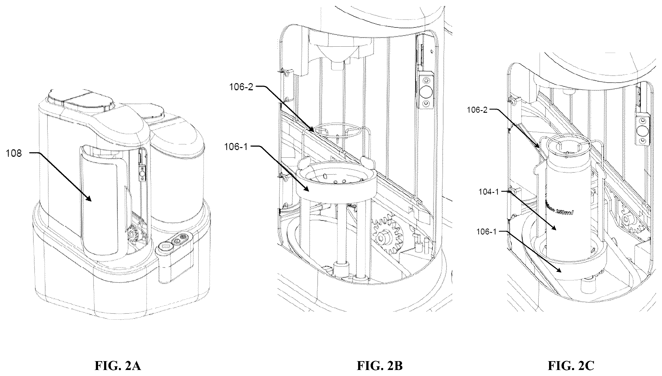 Patent US12564285 Figure 3 – Bottle cleaning device with a fluid dispenser