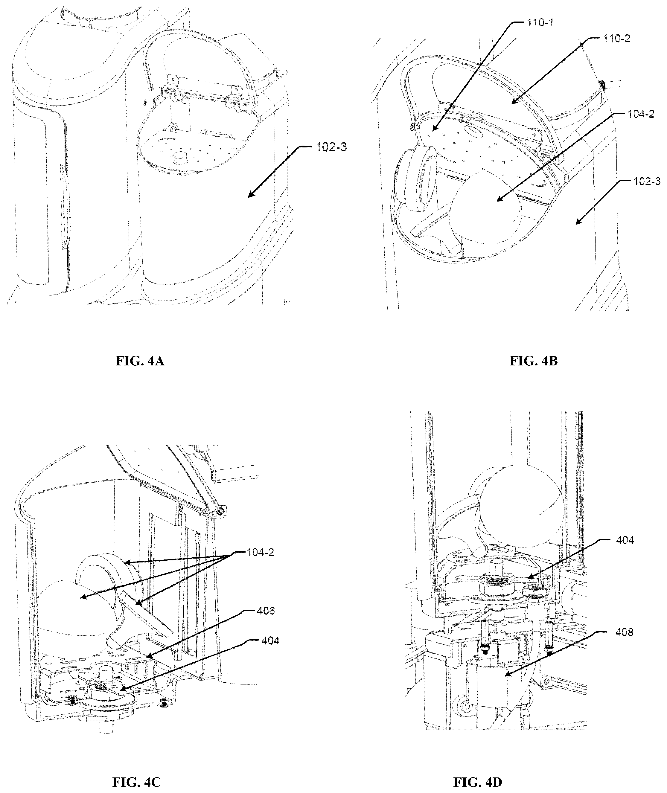 Patent US12564285 Figure 5 – Bottle cleaning device with a fluid dispenser