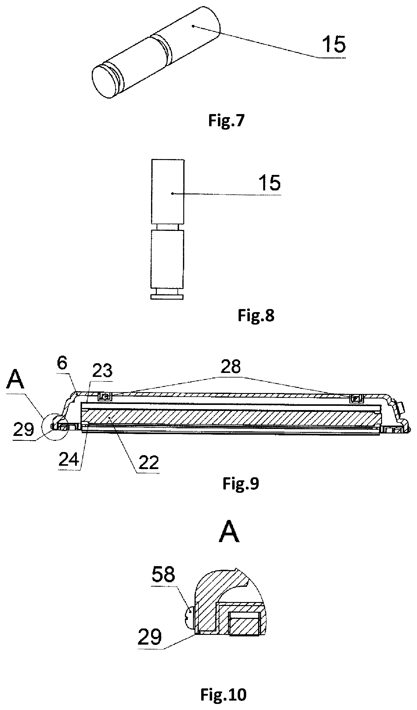 Patent US12564288 Figure 3 – Universal device for heat treating food products