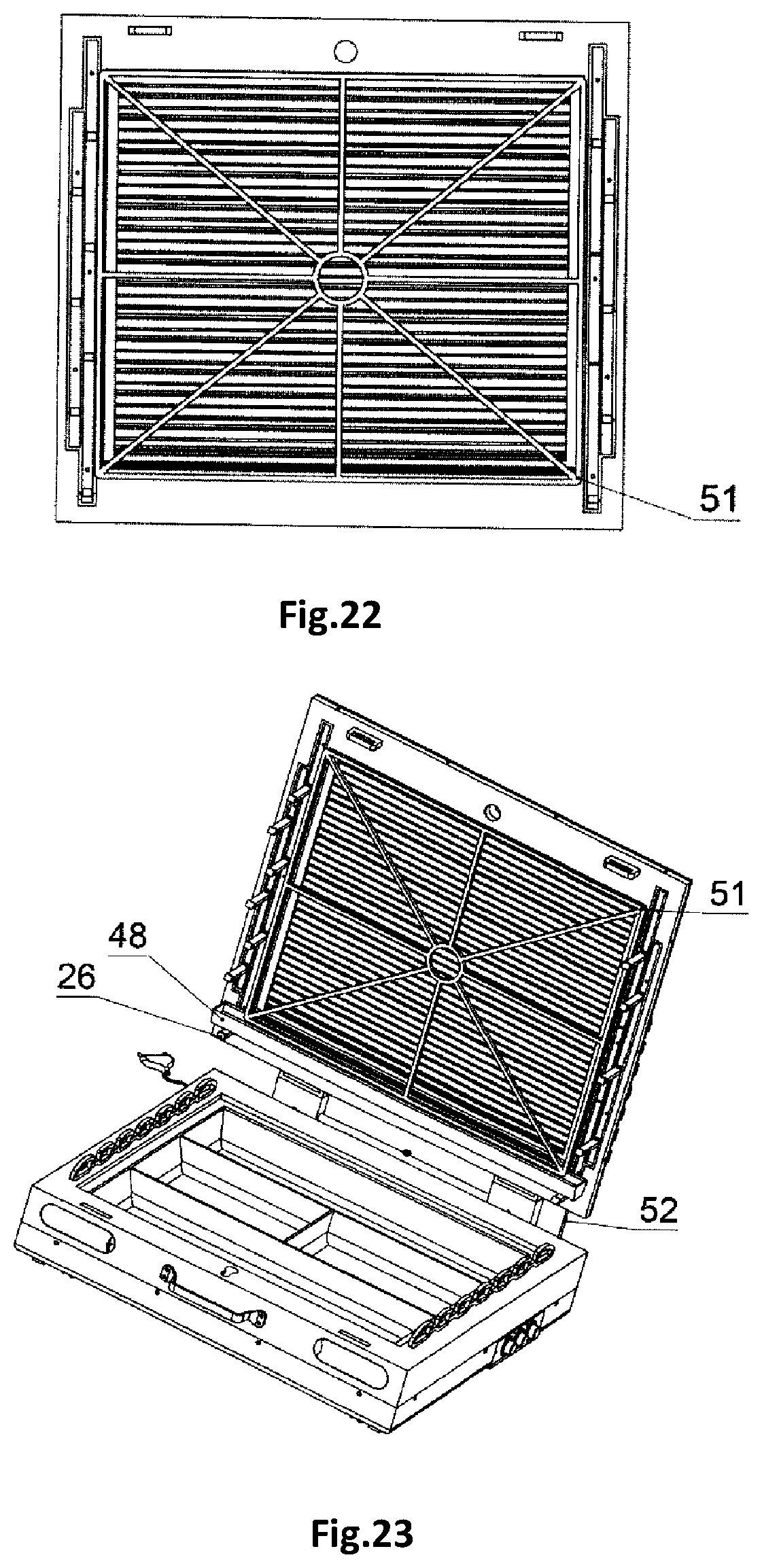 Patent US12564288 Figure 9 – Universal device for heat treating food products