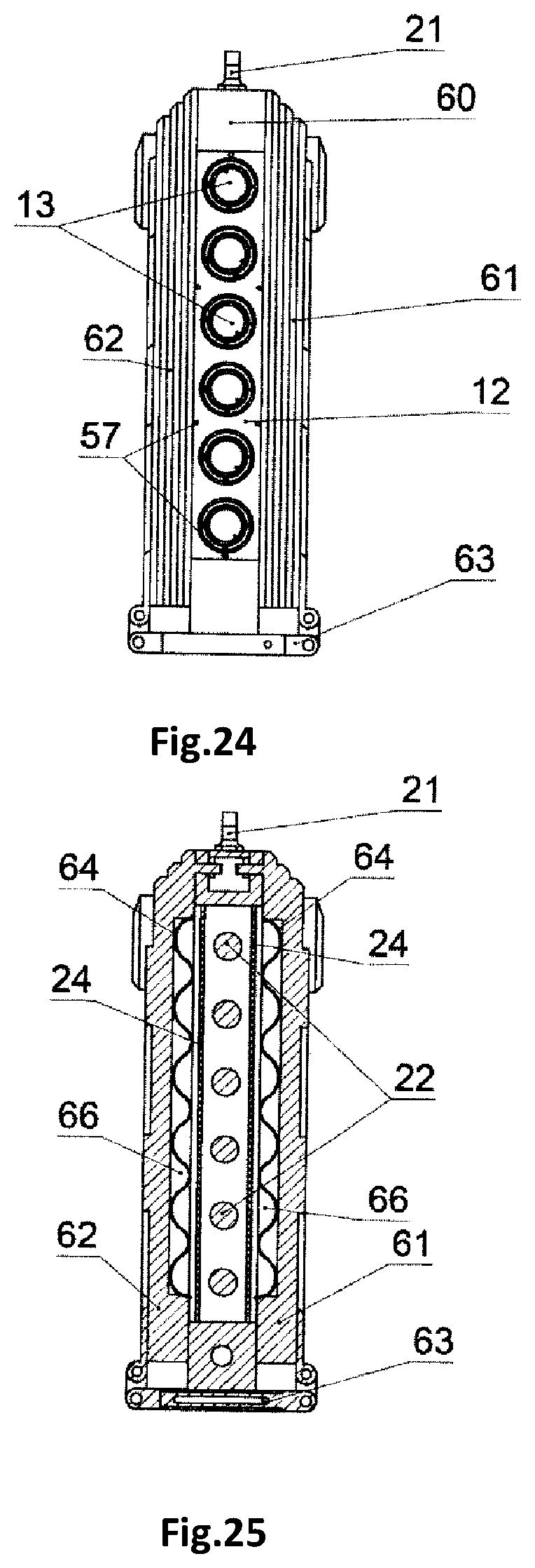 Patent US12564288 Figure 10 – Universal device for heat treating food products