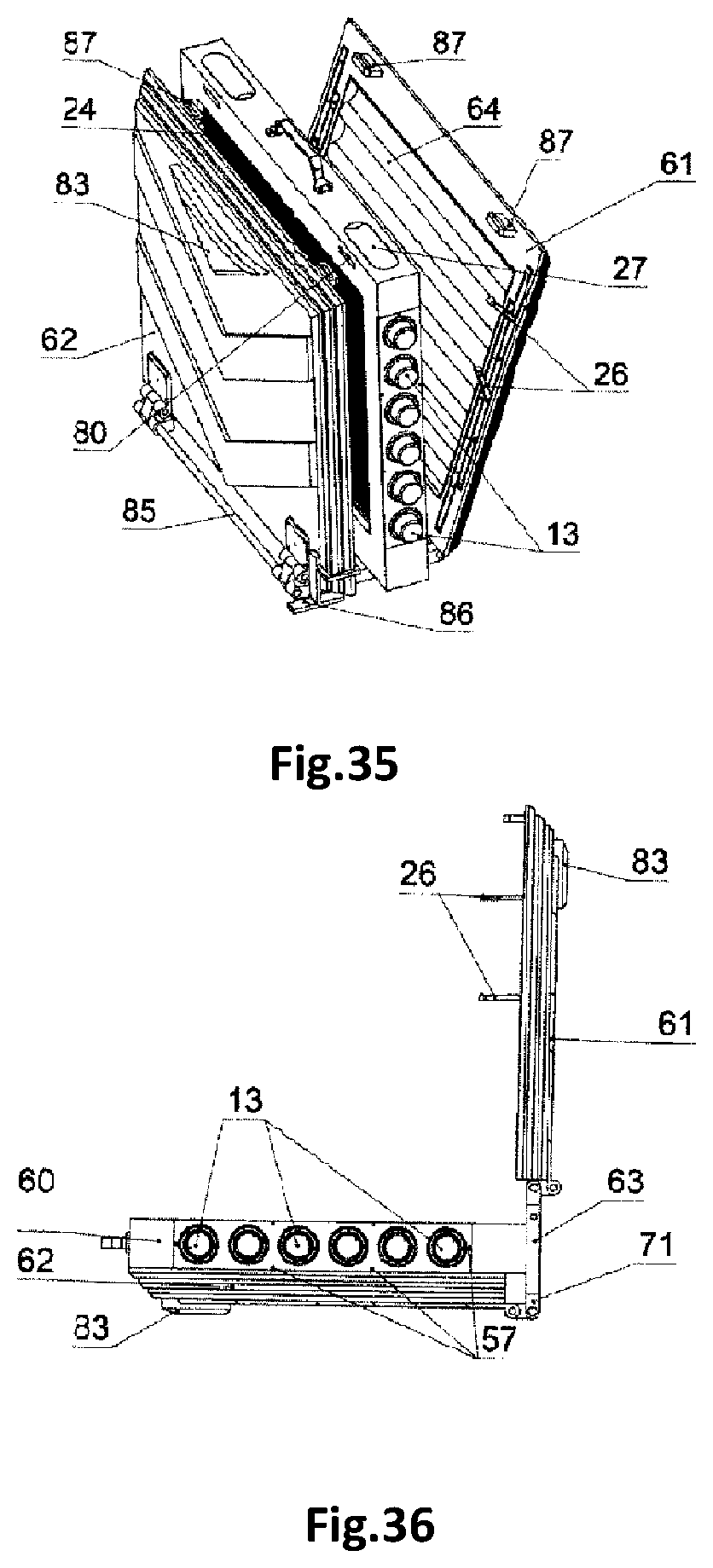 Patent US12564288 Figure 14 – Universal device for heat treating food products