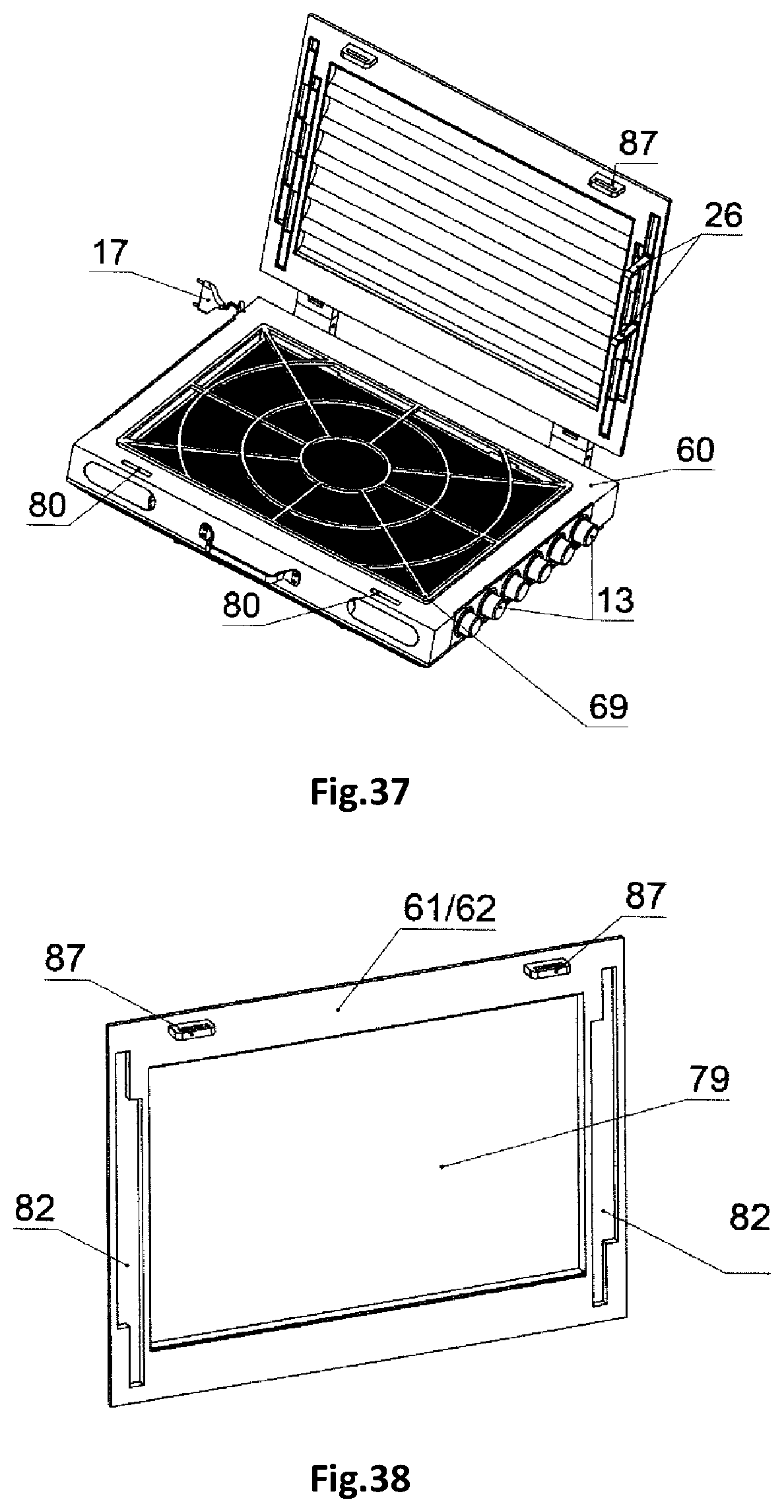 Patent US12564288 Figure 15 – Universal device for heat treating food products