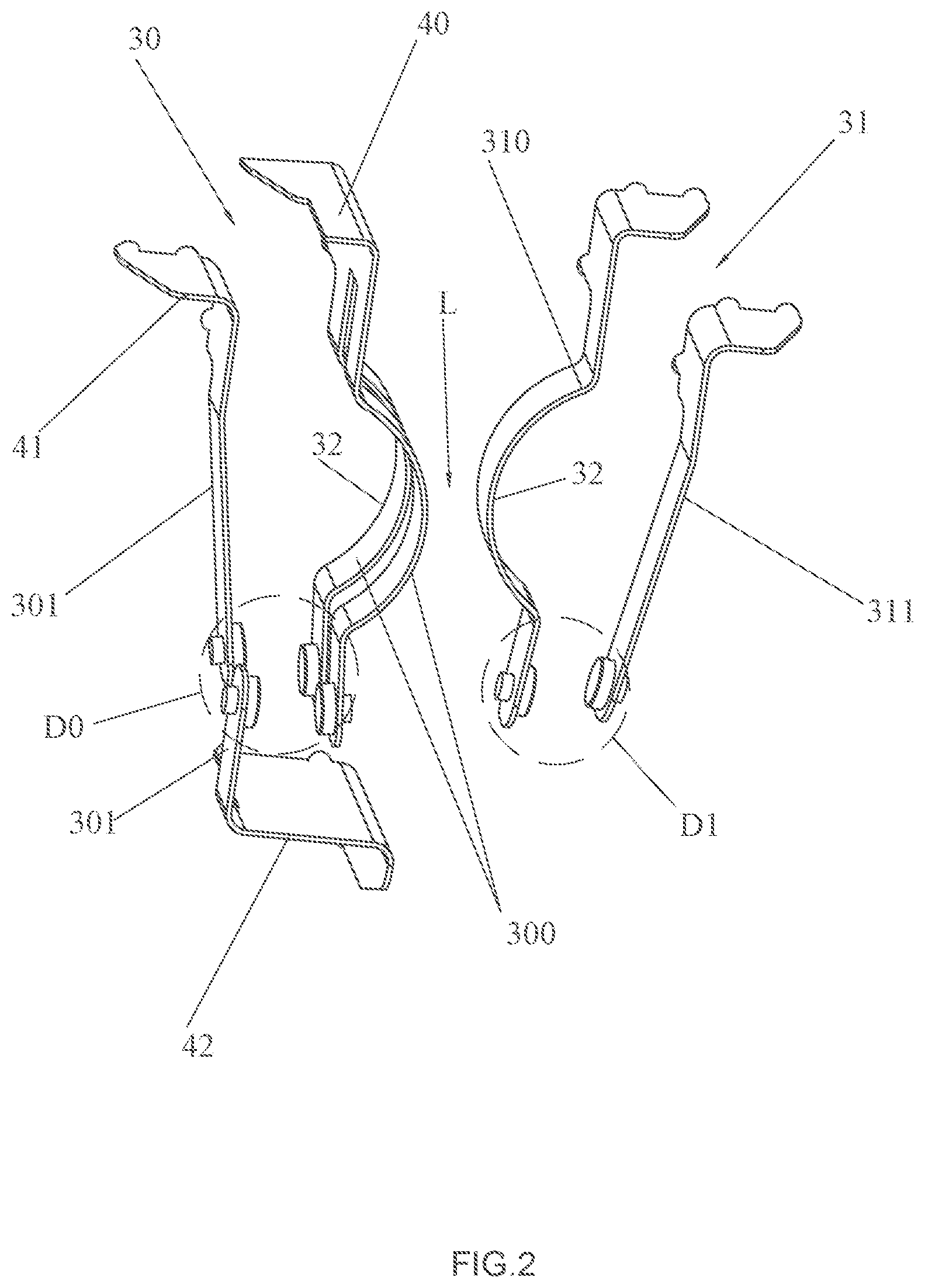 Patent US12564289 Figure 2 – Safety switch with fool-proof function and toaster