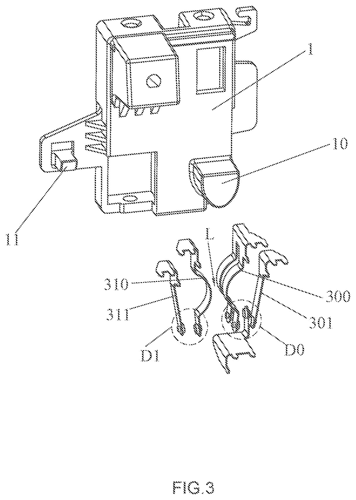 Patent US12564289 Figure 3 – Safety switch with fool-proof function and toaster