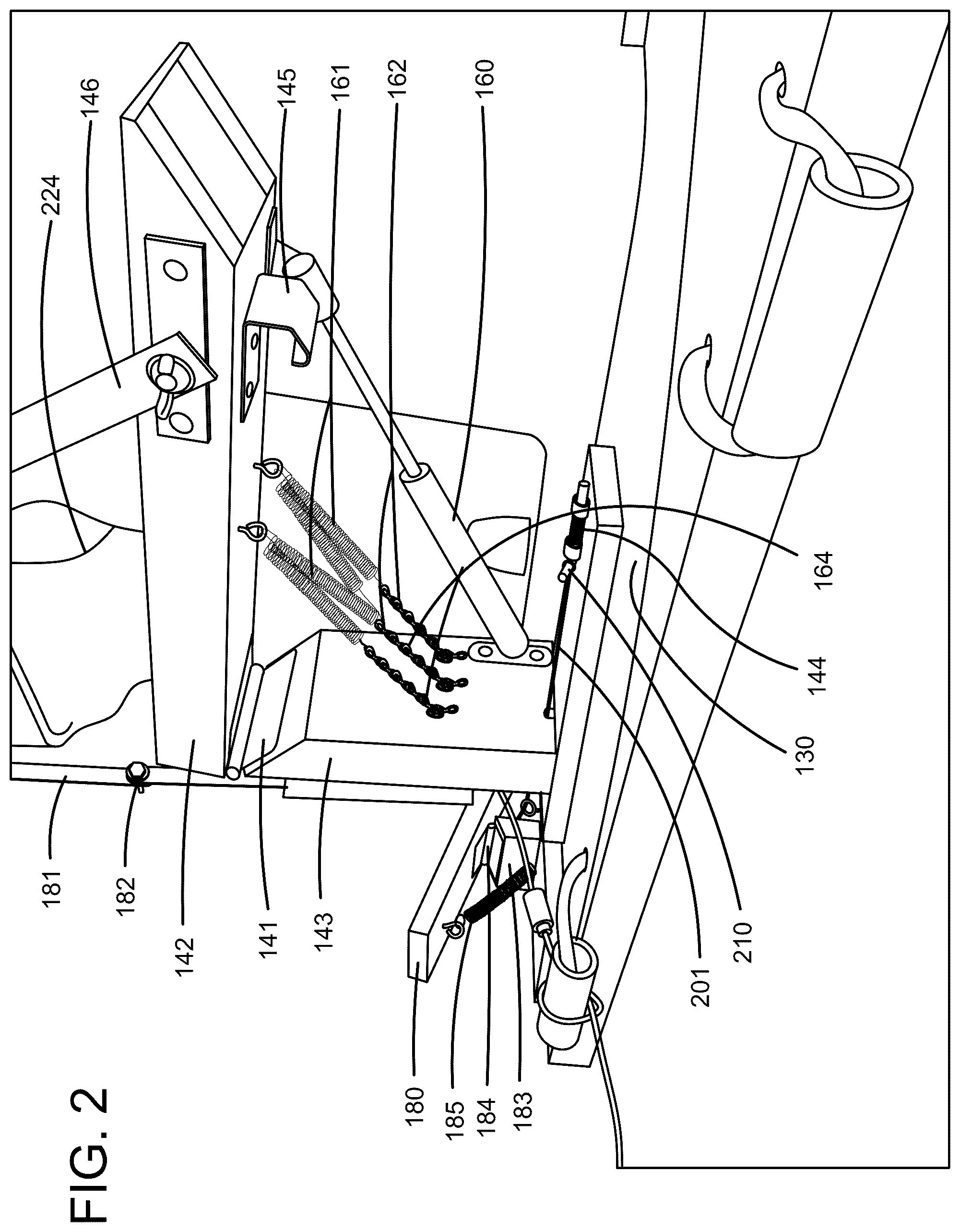 Patent US12564297 Figure 2 – Hands-free toilet device