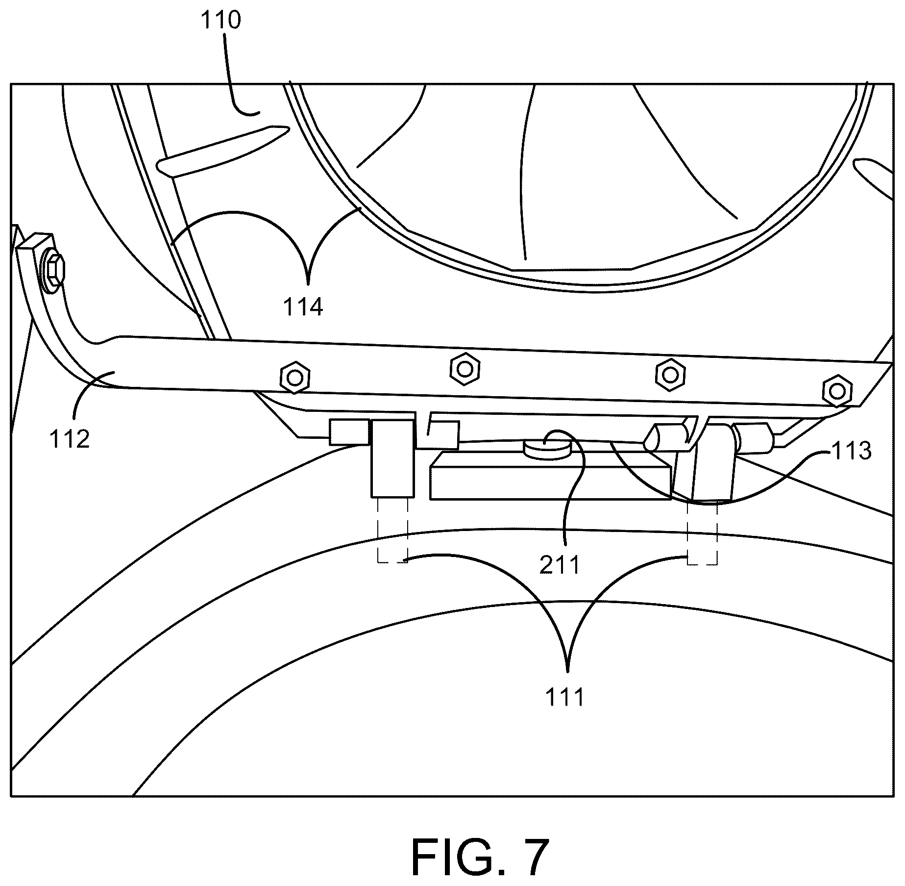 Patent US12564297 Figure 7 – Hands-free toilet device