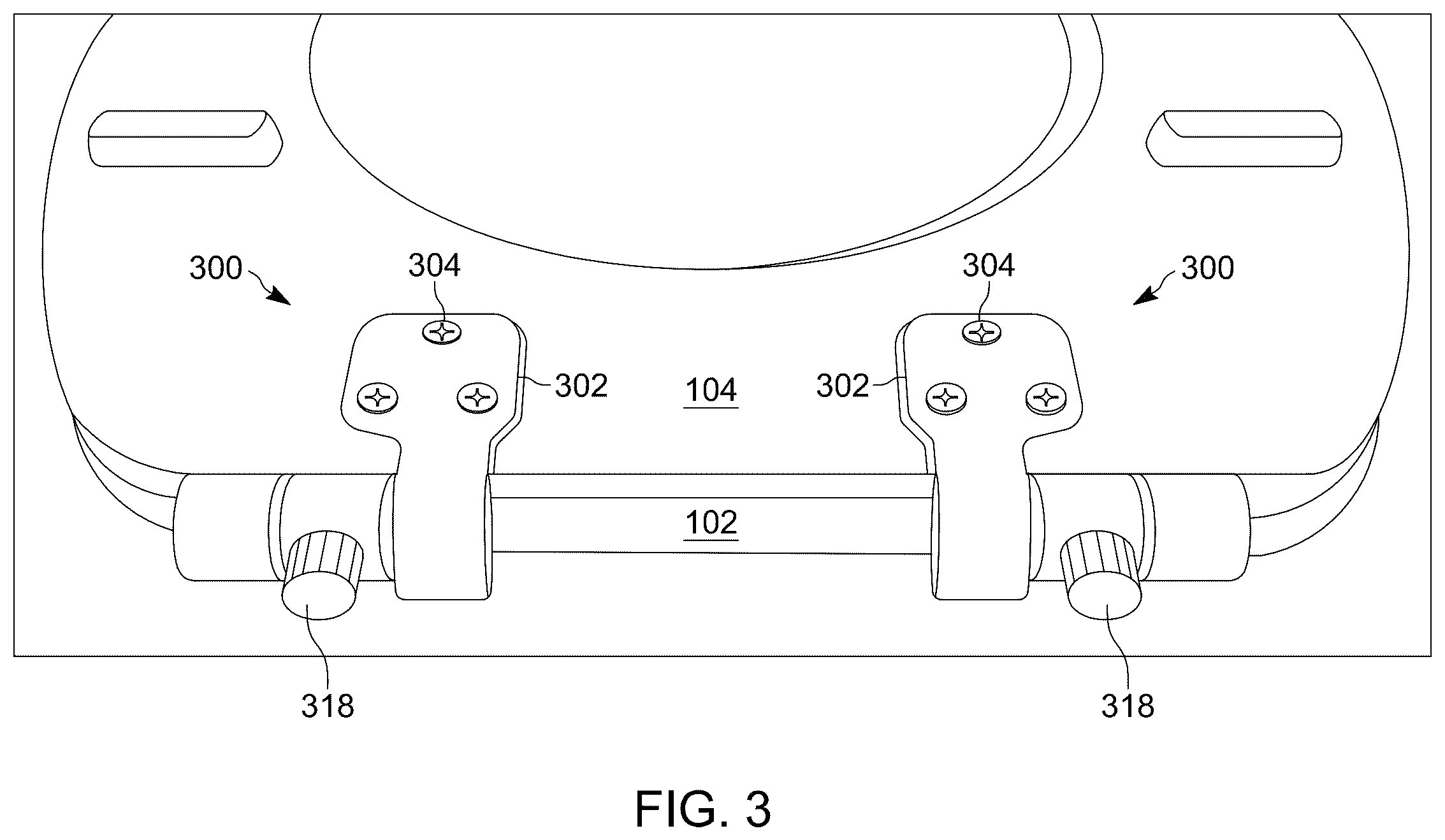 Patent US12564298 Figure 3 – Magnetic hinge connection for toilet lid and seat