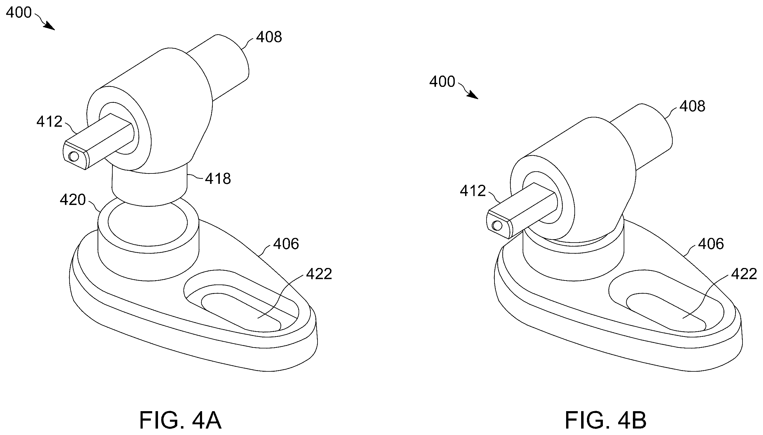 Patent US12564298 Figure 4 – Magnetic hinge connection for toilet lid and seat