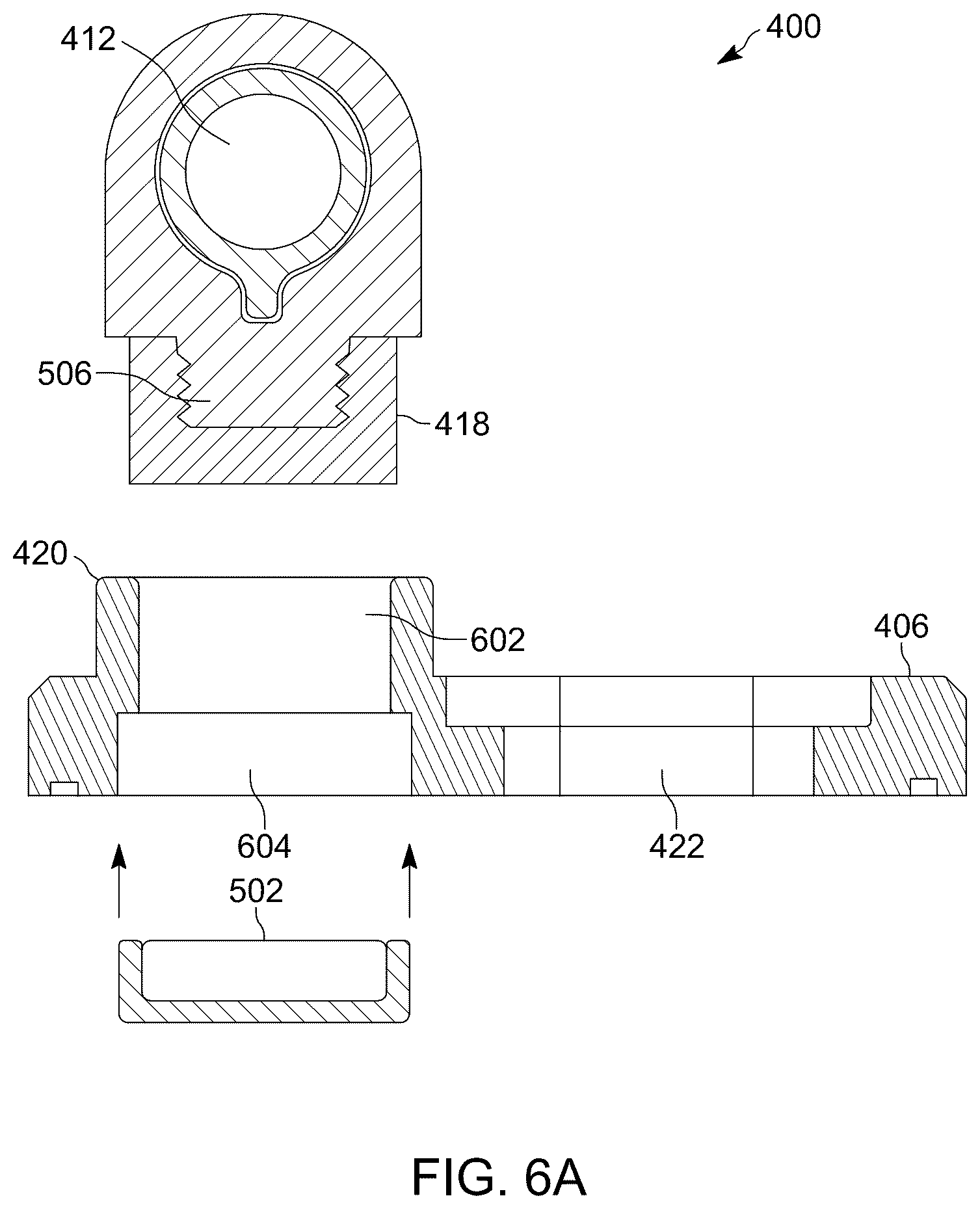 Patent US12564298 Figure 6 – Magnetic hinge connection for toilet lid and seat
