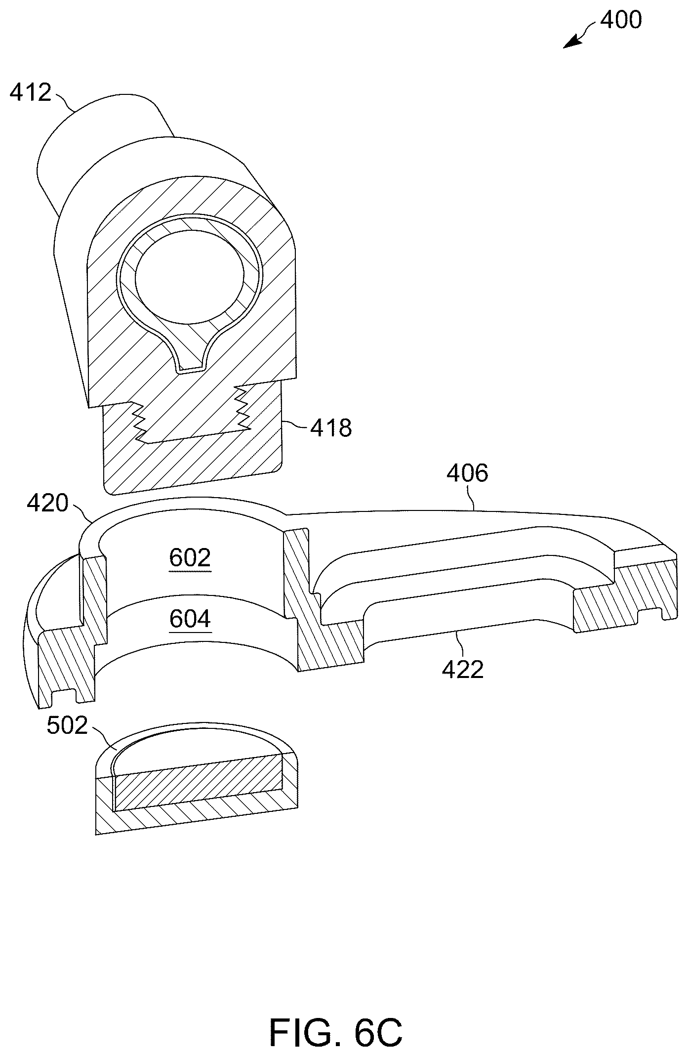 Patent US12564298 Figure 8 – Magnetic hinge connection for toilet lid and seat