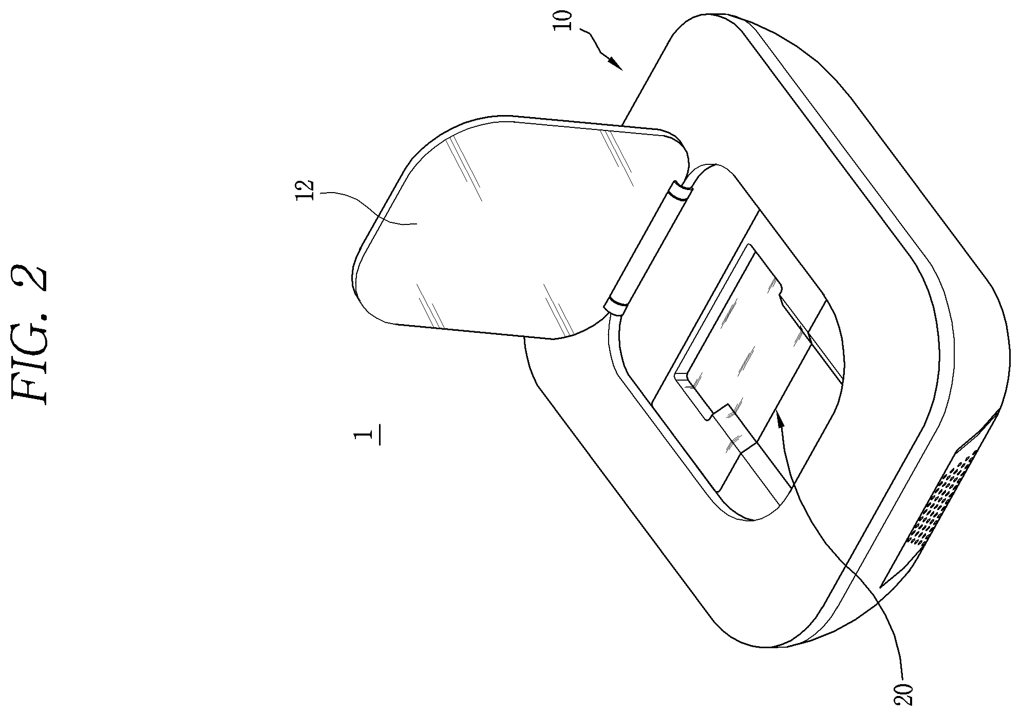 Patent US12564300 Figure 2 – Cleaner
