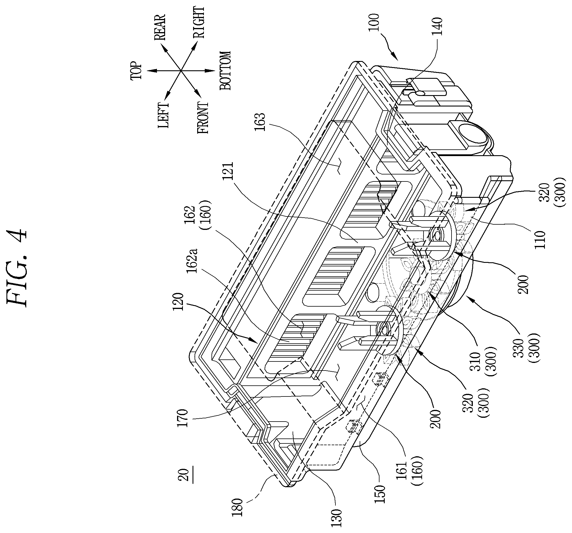 Patent US12564300 Figure 4 – Cleaner