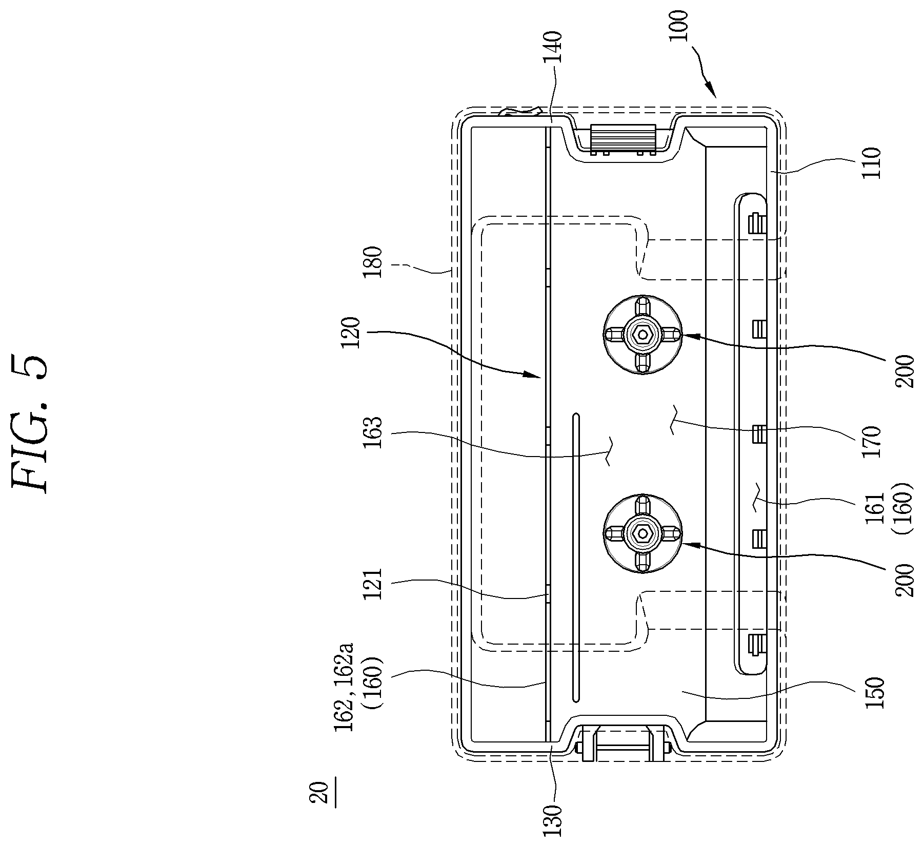 Patent US12564300 Figure 5 – Cleaner