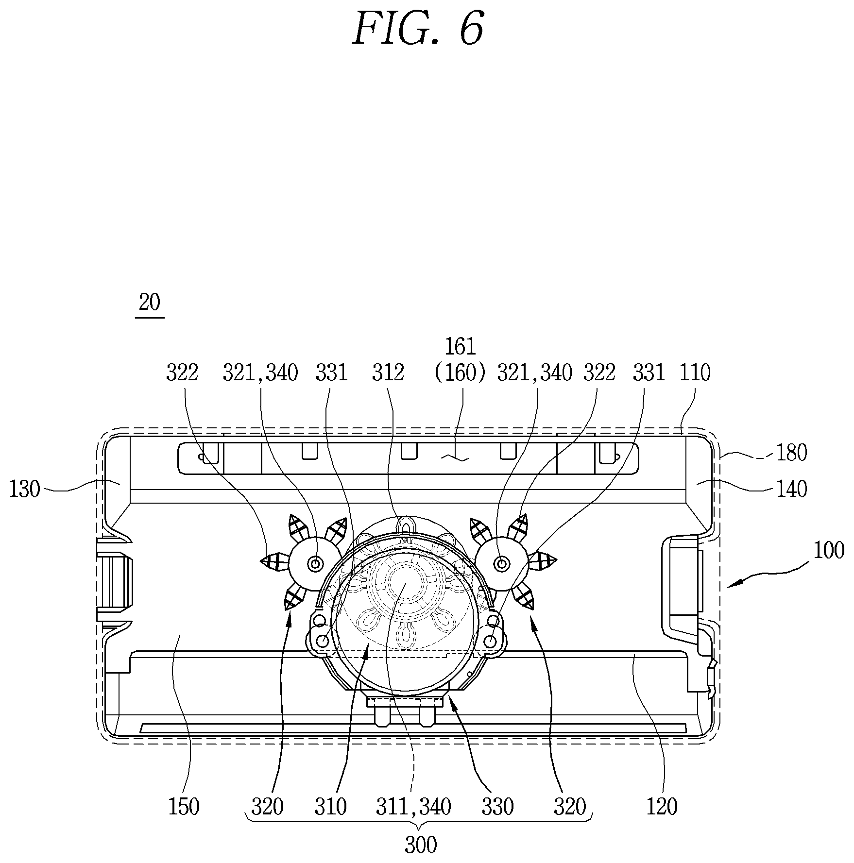 Patent US12564300 Figure 6 – Cleaner
