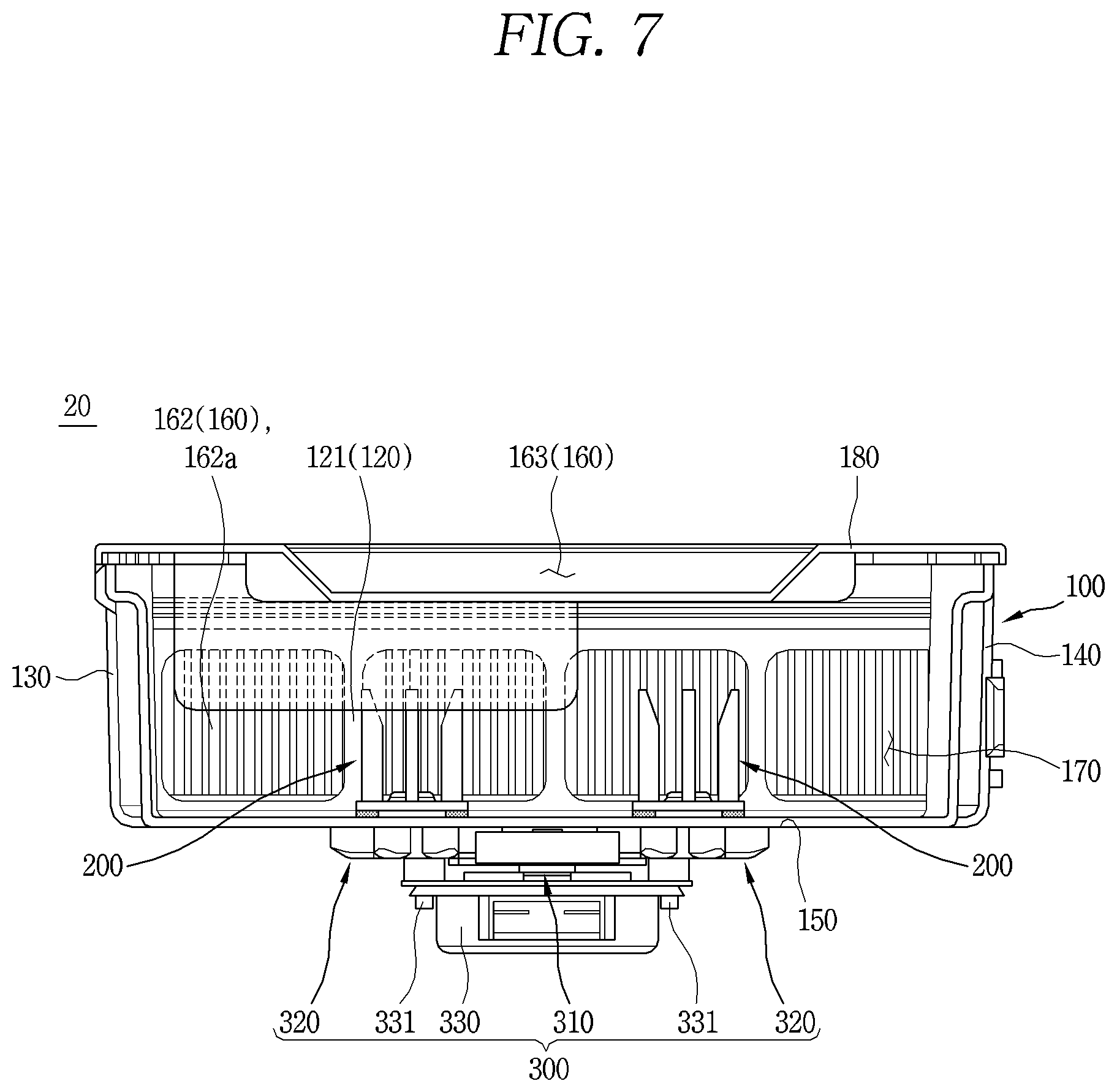 Patent US12564300 Figure 7 – Cleaner