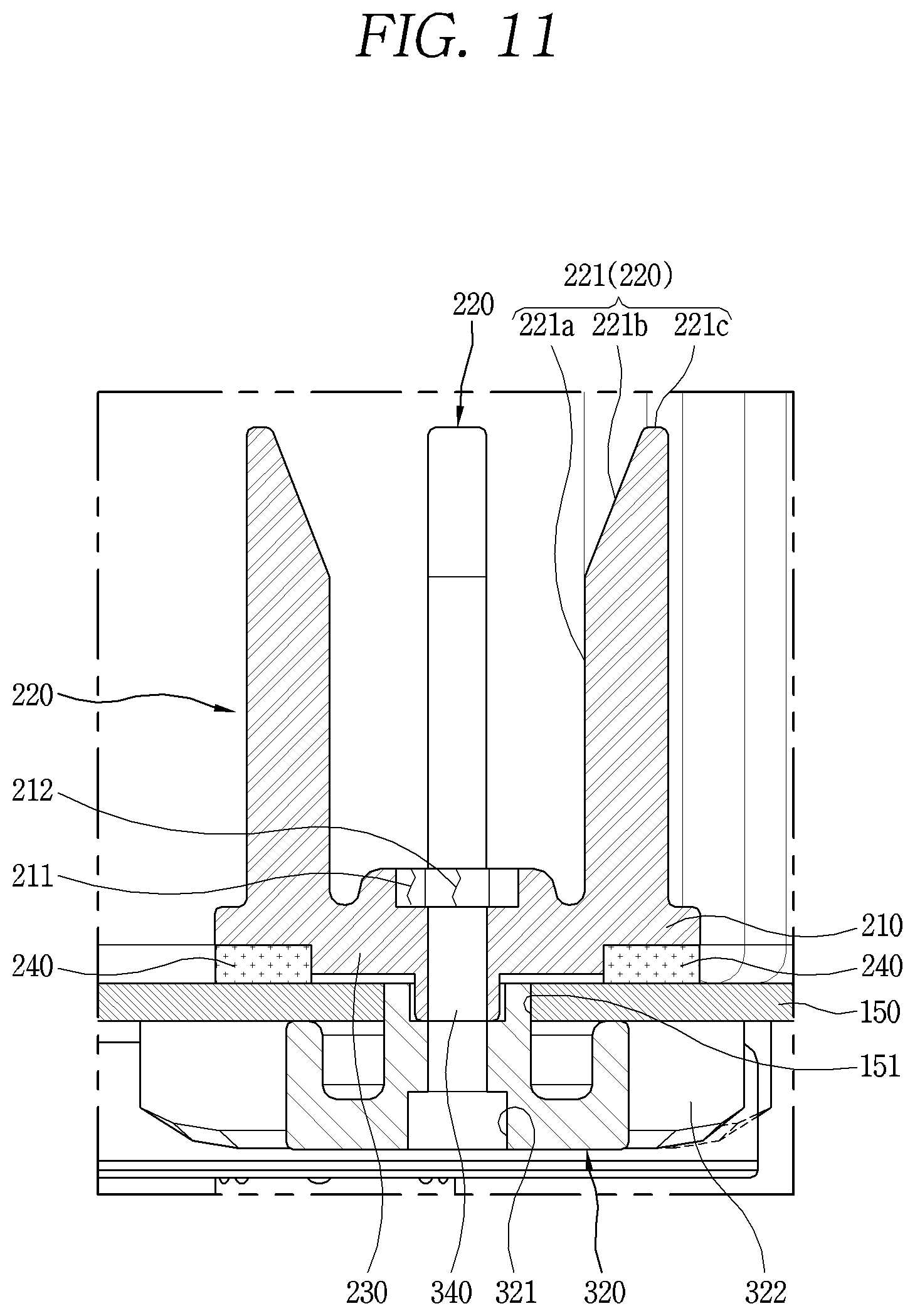 Patent US12564300 Figure 11 – Cleaner