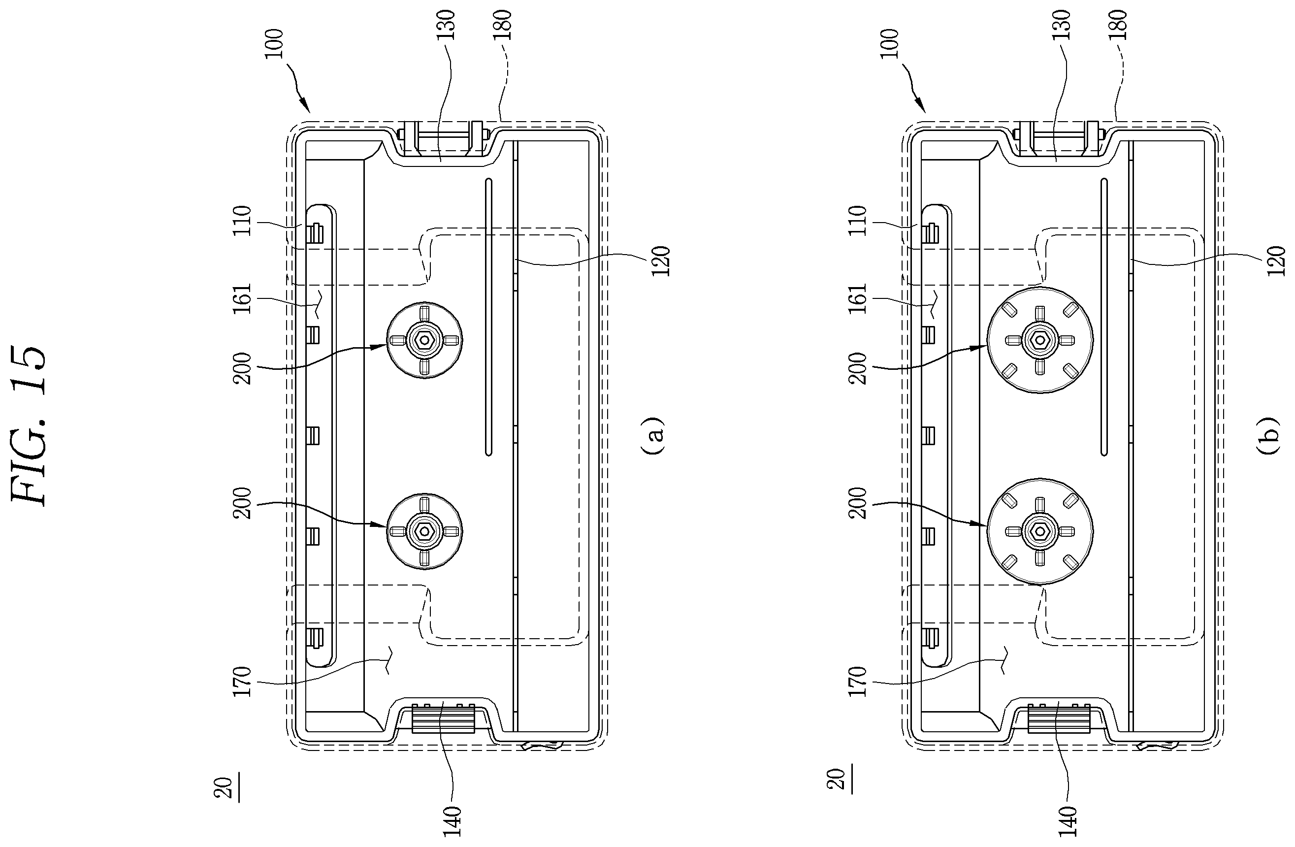 Patent US12564300 Figure 15 – Cleaner