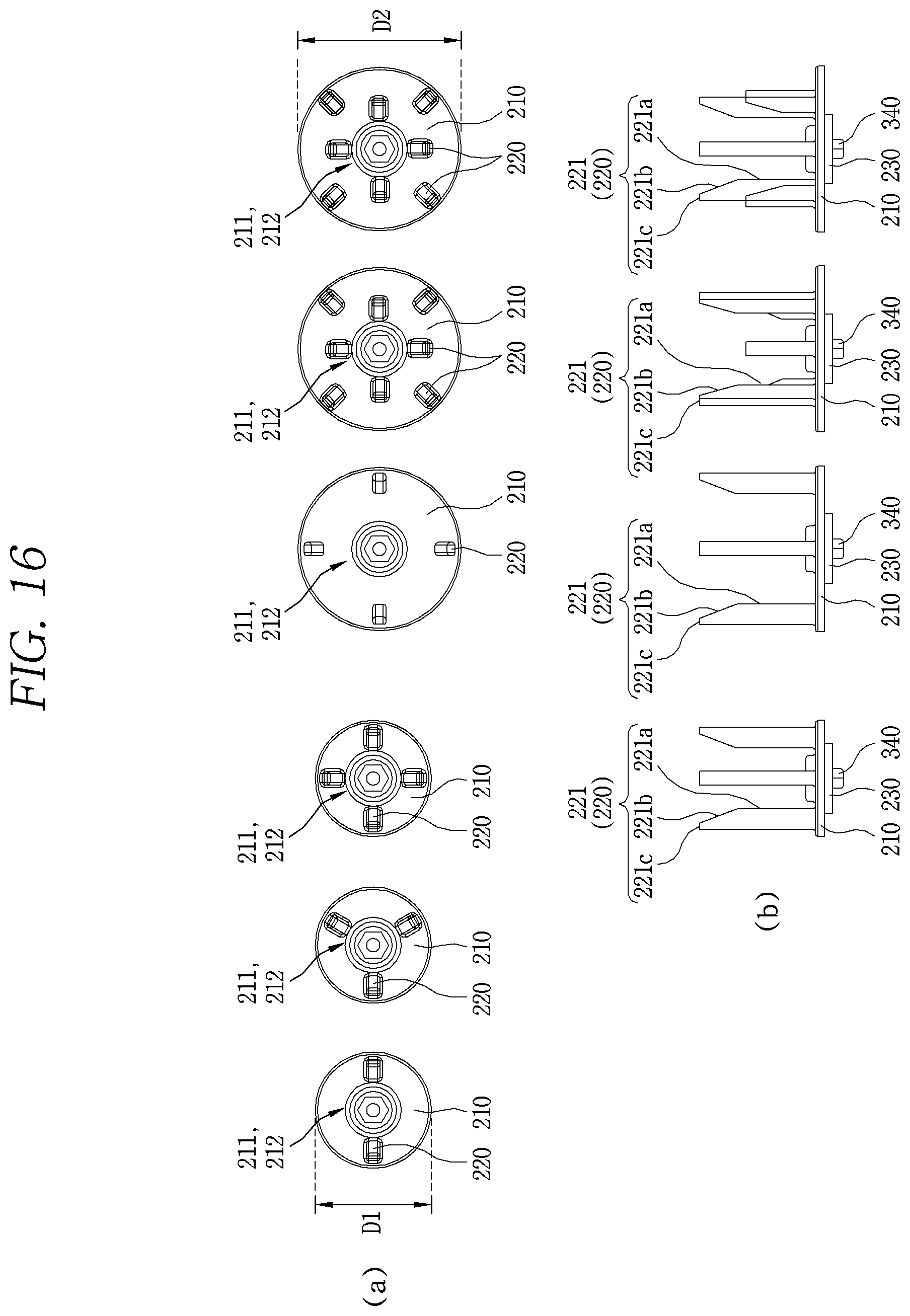 Patent US12564300 Figure 16 – Cleaner