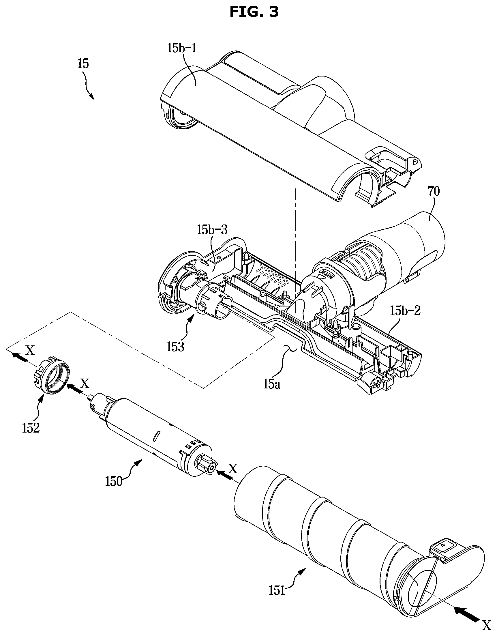 Patent US12564301 Figure 3 – Vacuum cleaner and control method for the same
