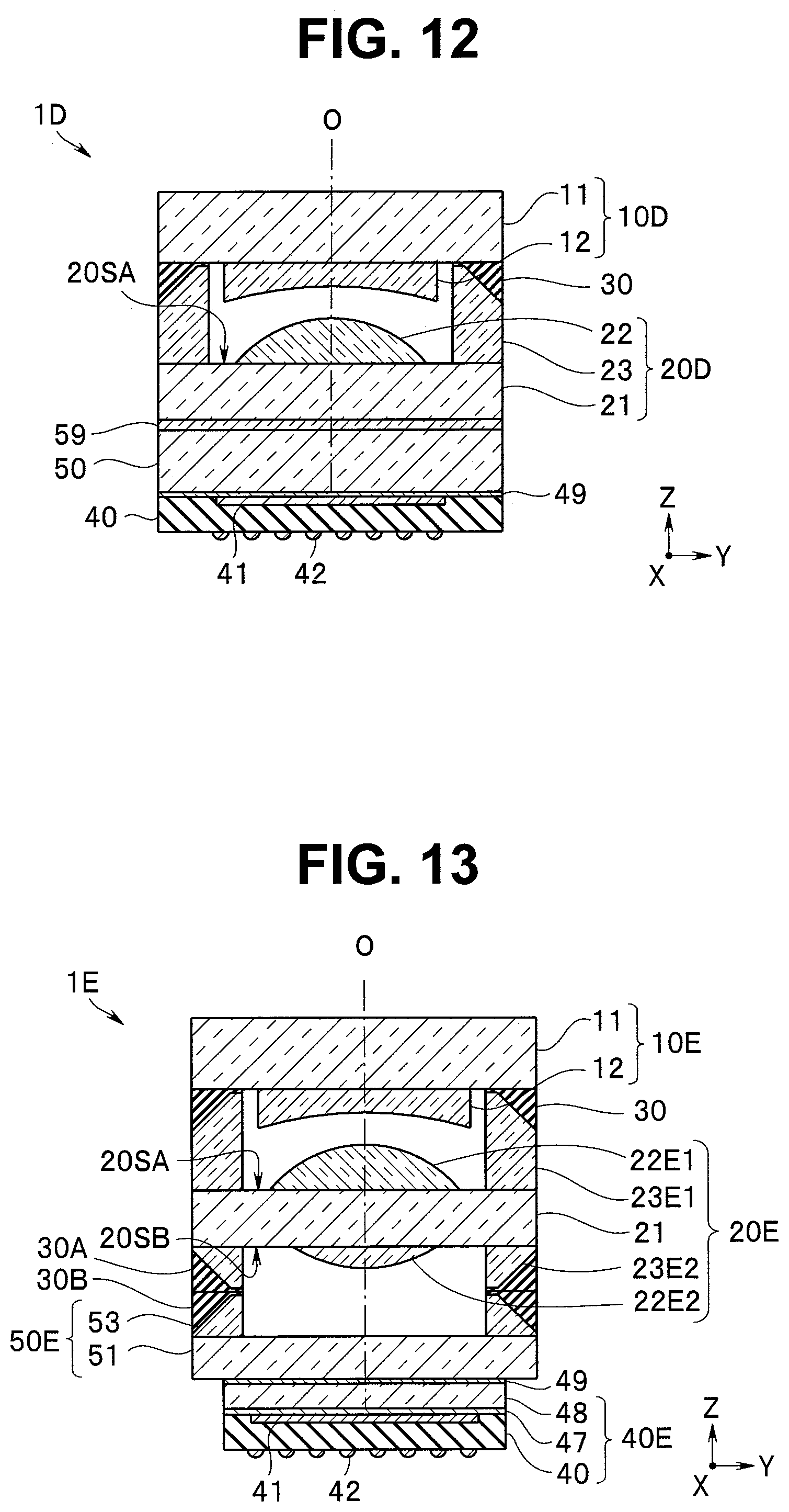 Patent US12564308 Figure 8 – Image pickup unit, endoscope, and method for manufacturing image pickup unit