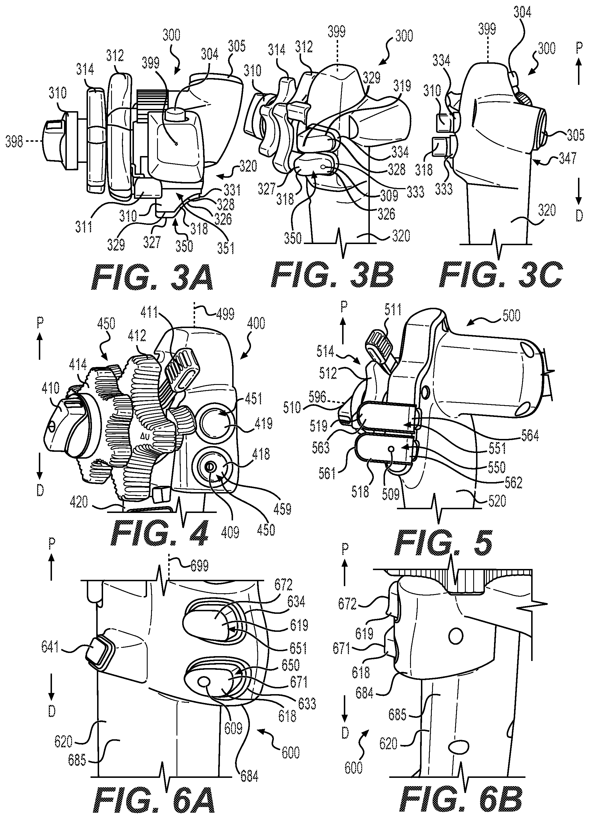 Patent US12564309 Figure 3 – Actuators for medical devices and related systems and methods