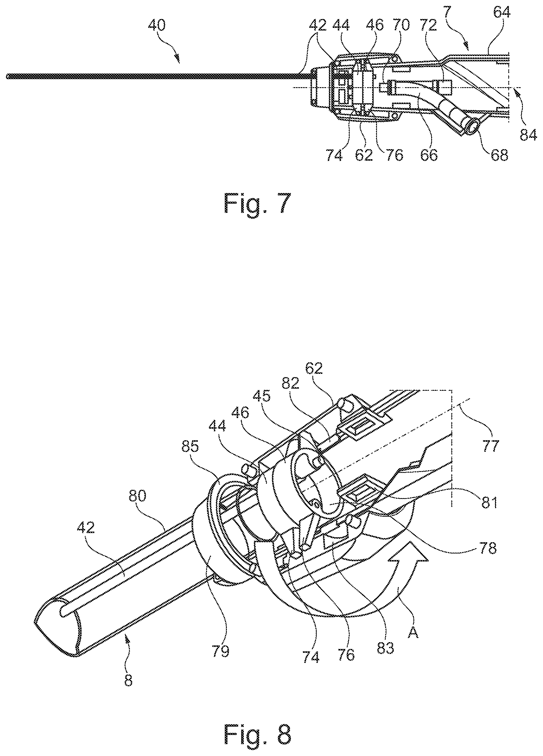 Patent US12564314 Figure 3 – Endoscope with variable stiffness