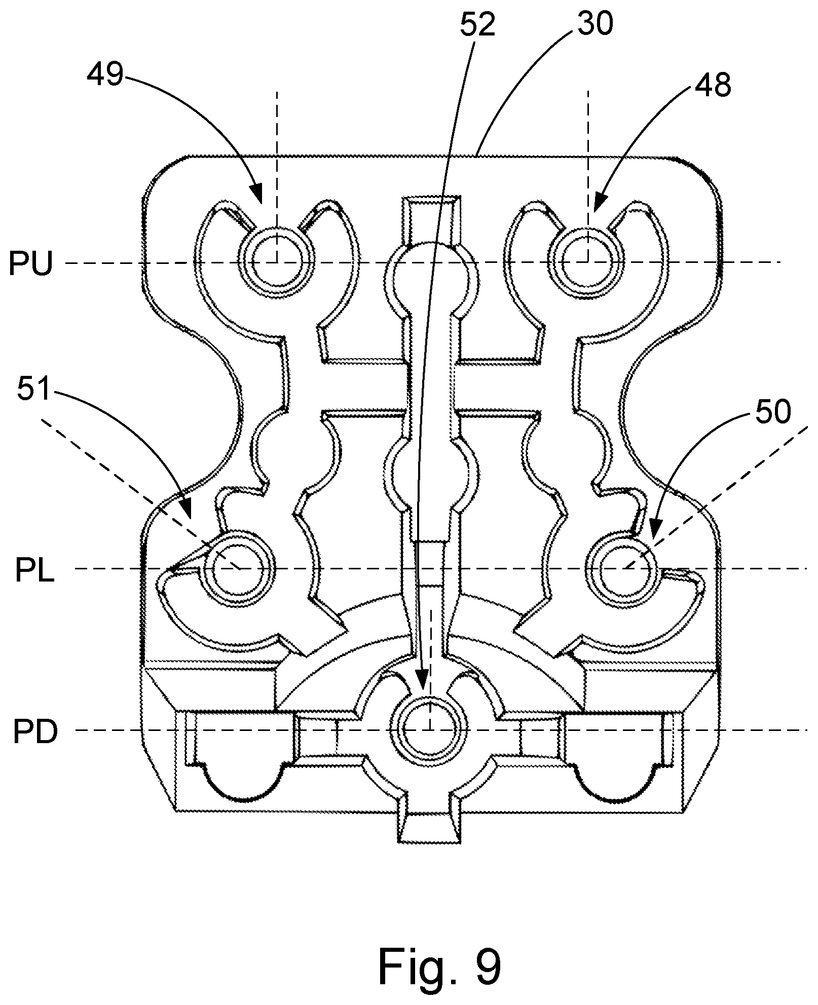 Patent US12564315 Figure 9 – Sliding motion transfer member for an endoscope