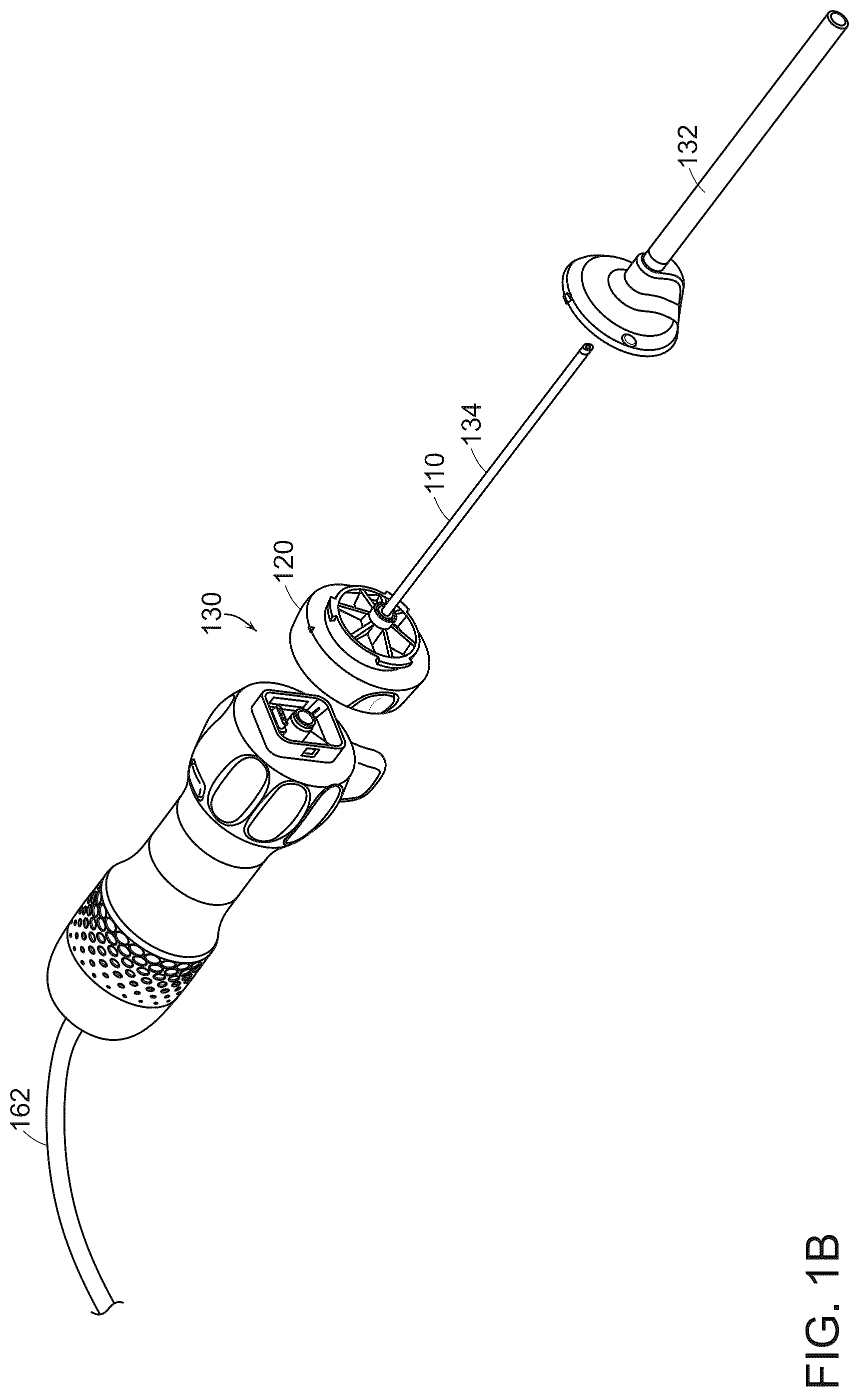 Patent US12564316 Figure 2 – Endoscope with bendable camera shaft