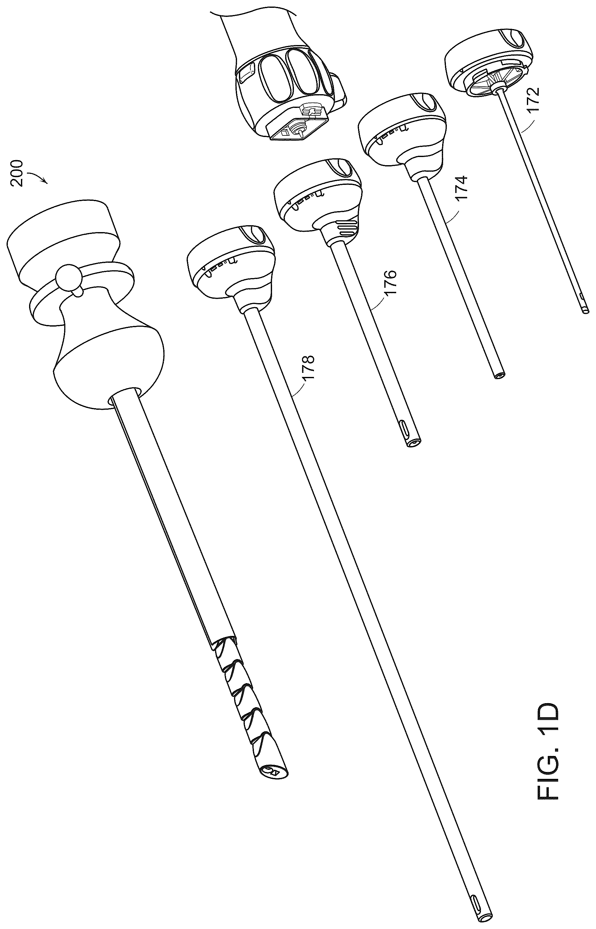 Patent US12564316 Figure 4 – Endoscope with bendable camera shaft