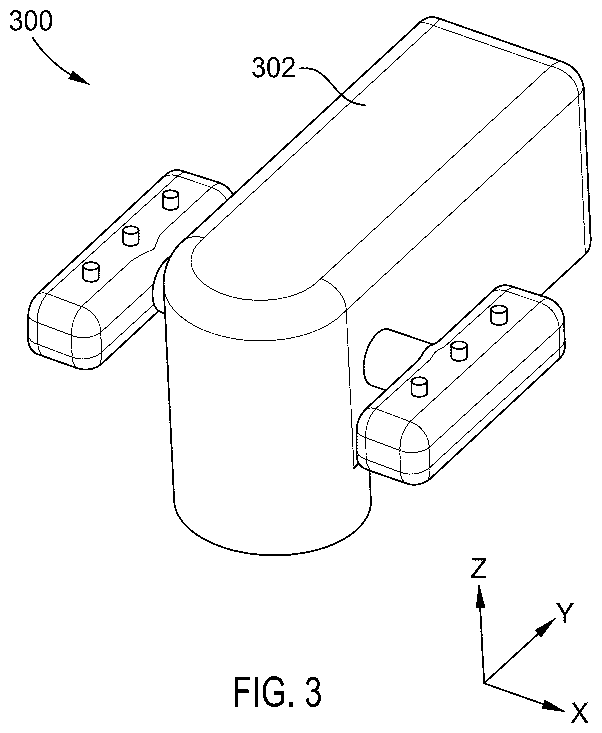 Patent US12564323 Figure 3 – Imaging apparatus with multiple stereoscopic cameras