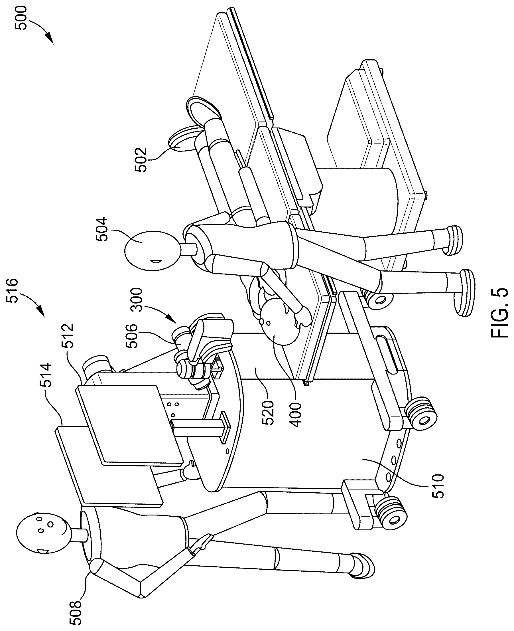Patent US12564323 Figure 5 – Imaging apparatus with multiple stereoscopic cameras