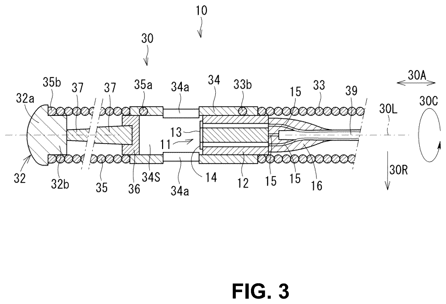 Patent US12564328 Figure 3 – Guide wire and method for manufacturing guide wire