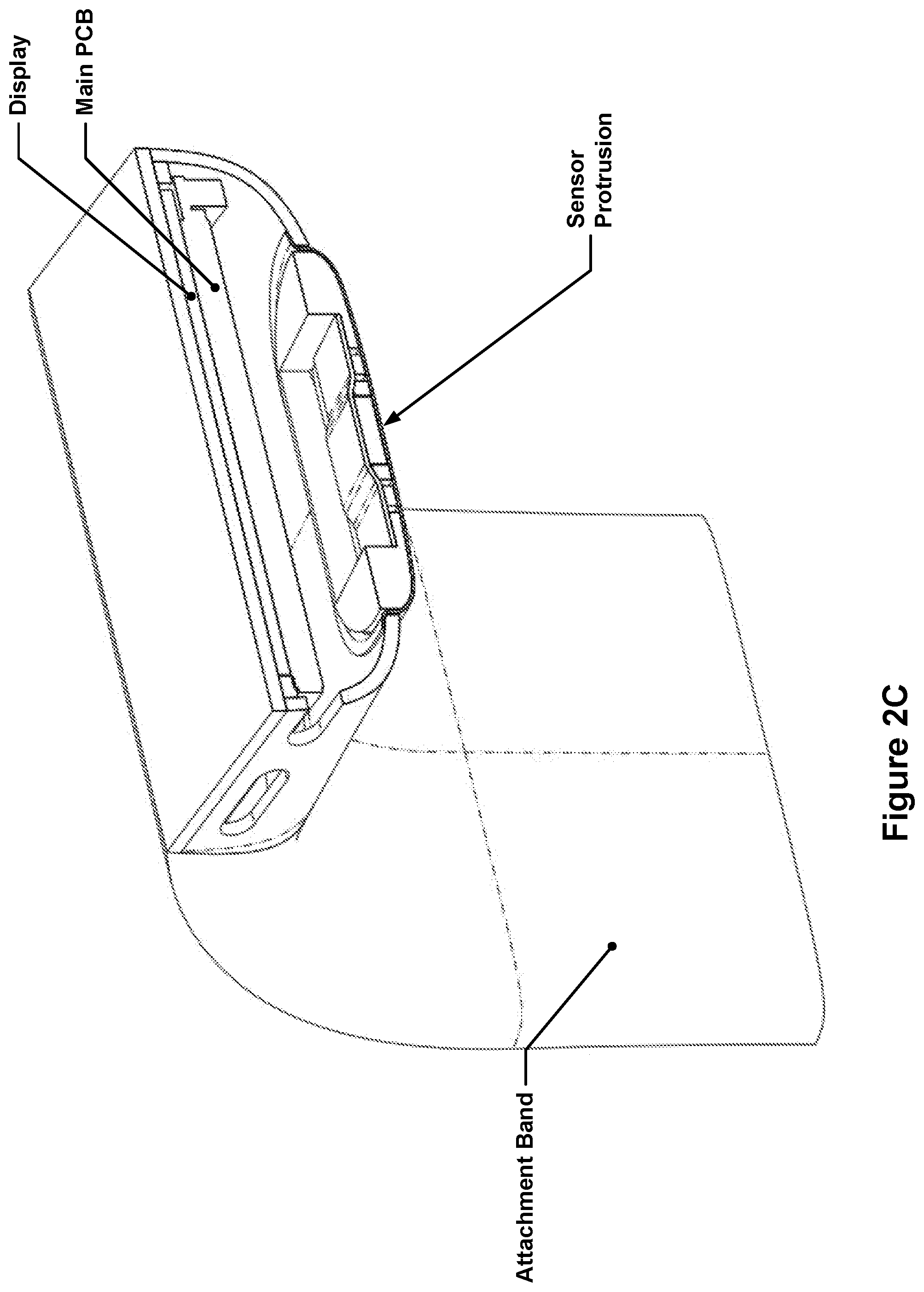 Patent US12564329 Figure 4 – Optical device for determining pulse rate