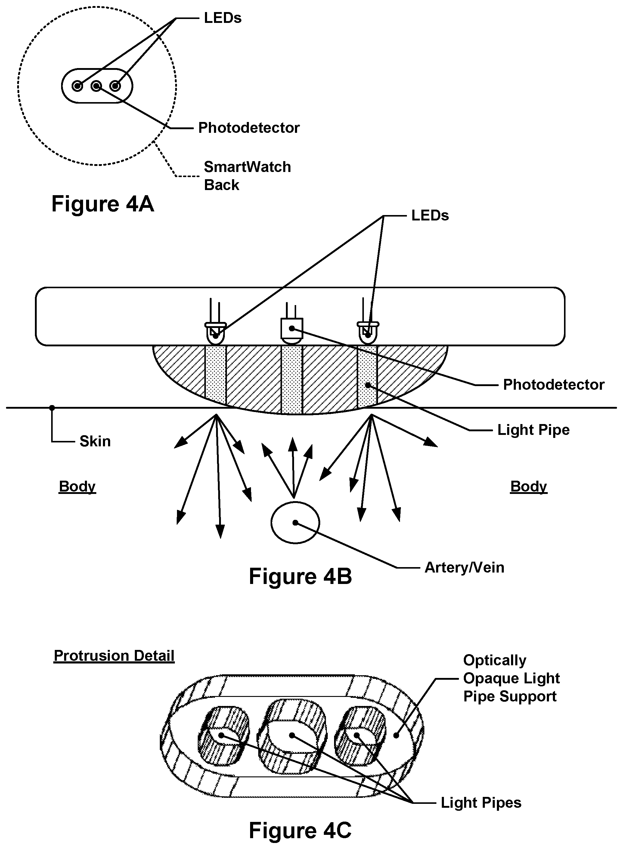 Patent US12564329 Figure 7 – Optical device for determining pulse rate