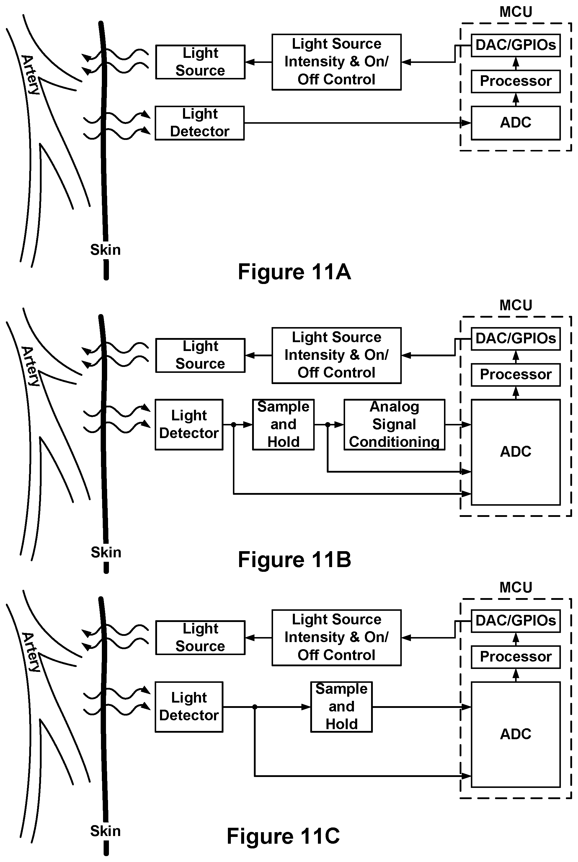 Patent US12564329 Figure 13 – Optical device for determining pulse rate