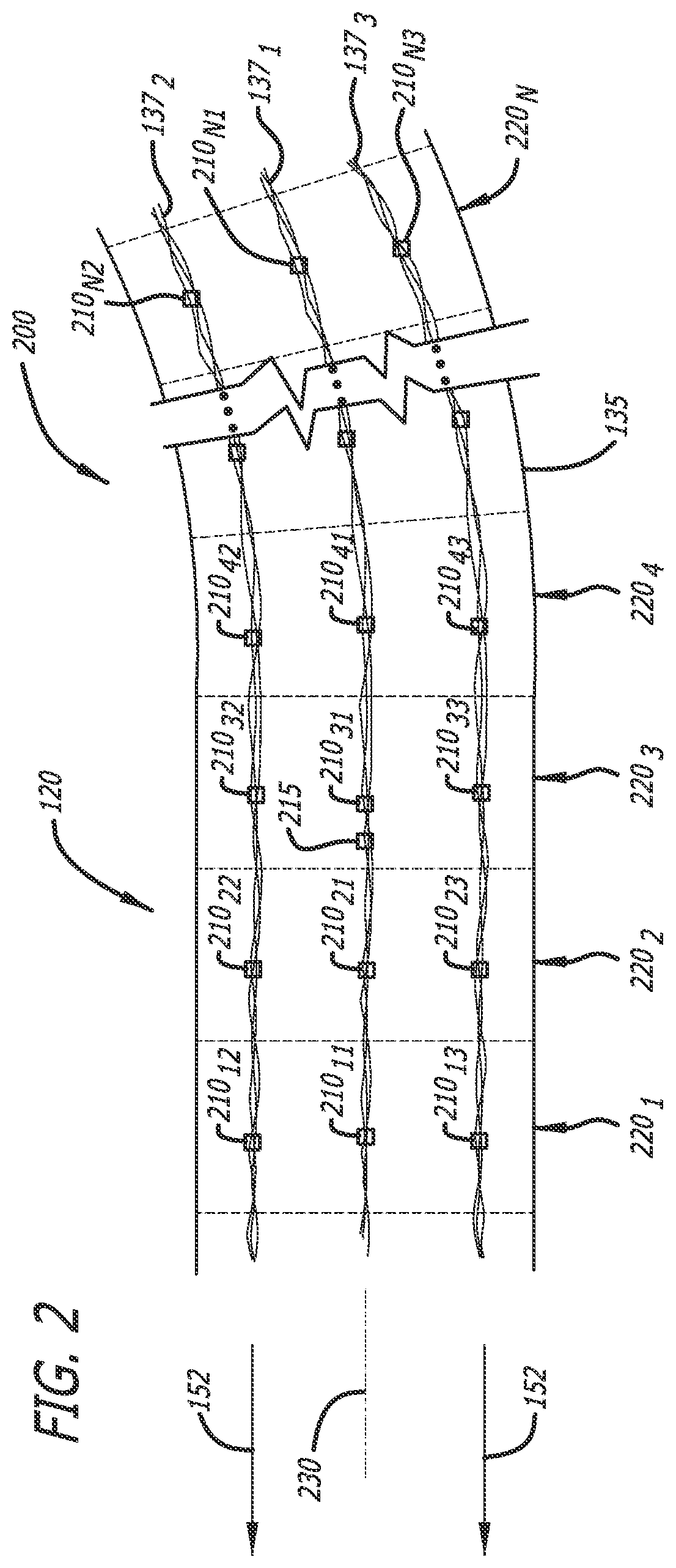 Patent US12564340 Figure 2 – Eccentric single-core fiber-optic enabled medical device